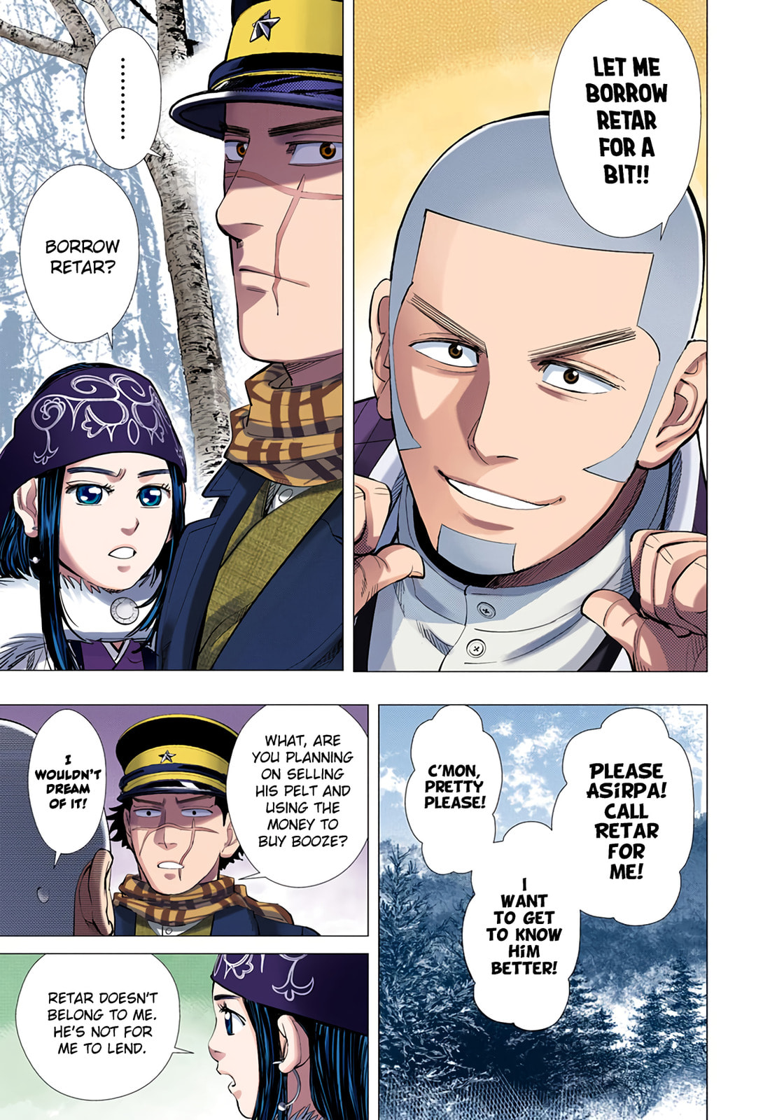 Golden Kamuy (Colored) Chapter 36 page 3 - 
