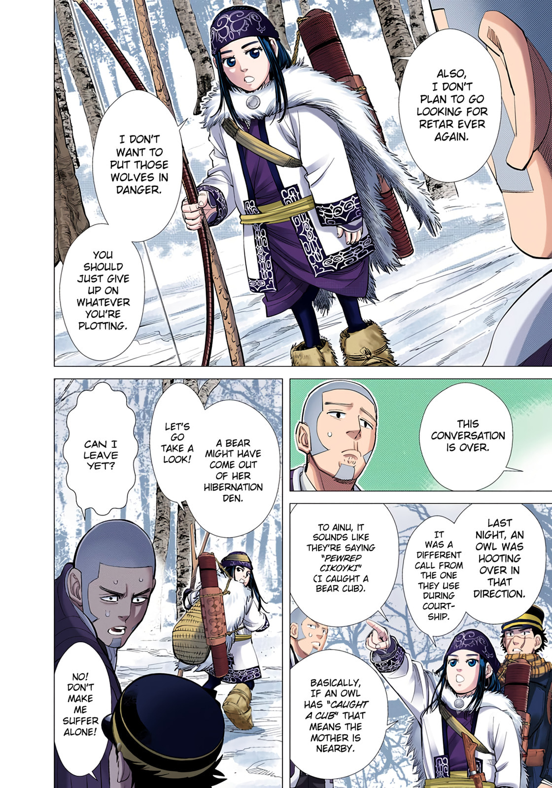 Golden Kamuy (Colored) Chapter 36 page 4 - 