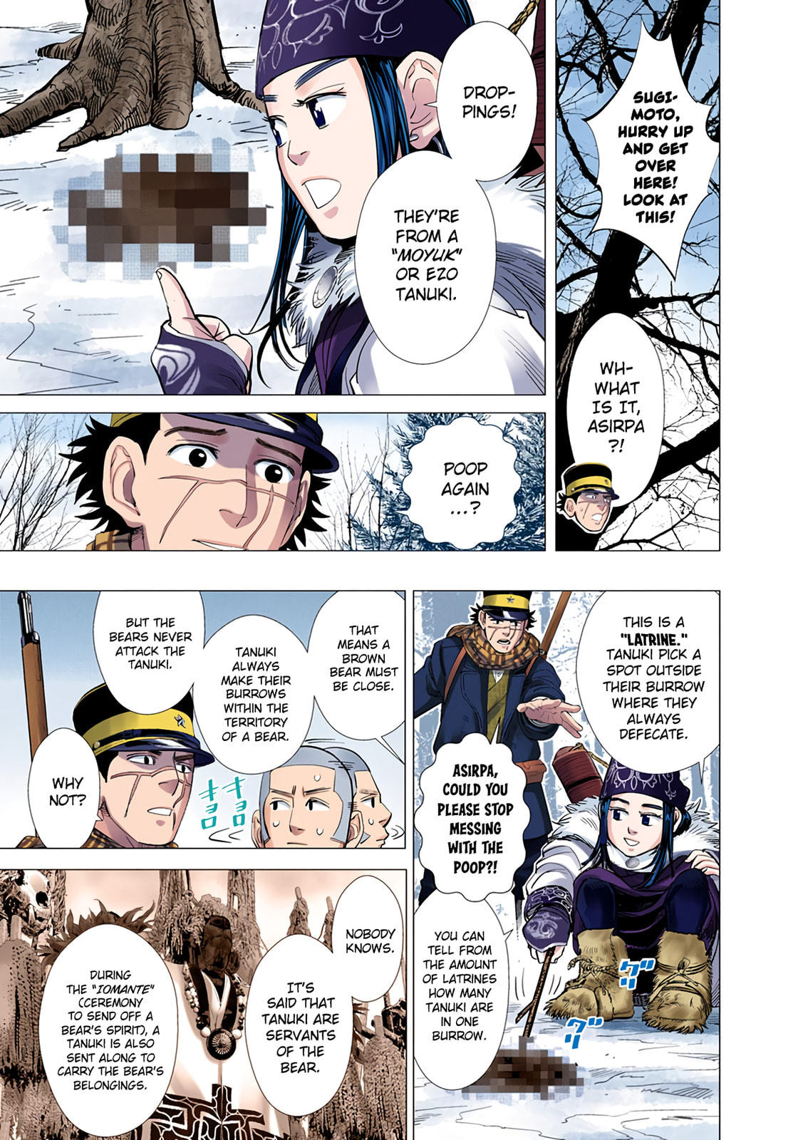 Golden Kamuy (Colored) Chapter 36 page 5 - 