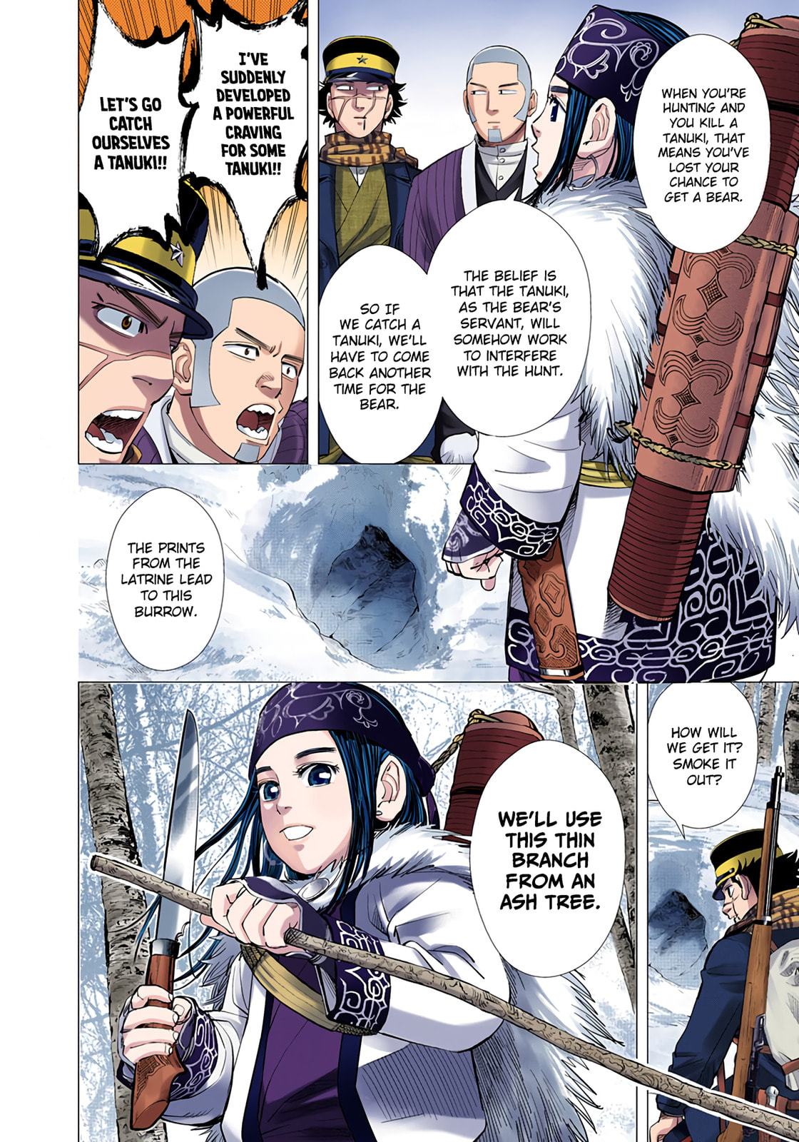 Golden Kamuy (Colored) Chapter 36 page 6 - 