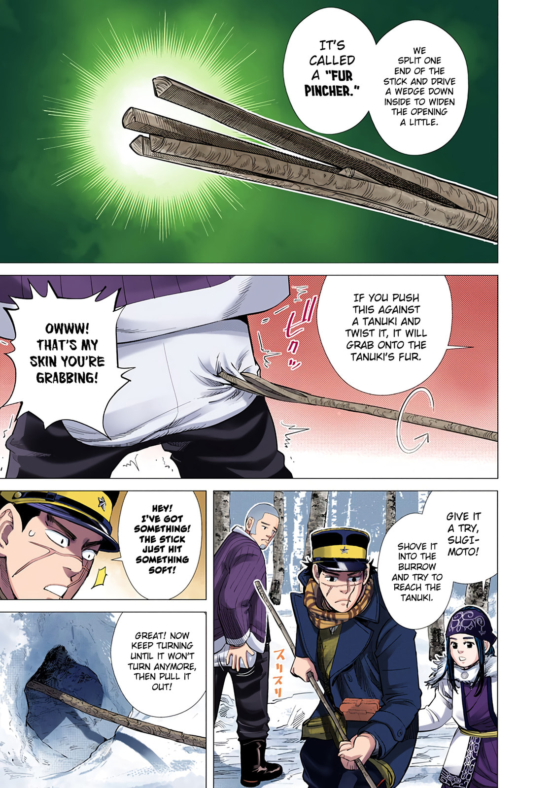 Golden Kamuy (Colored) Chapter 36 page 7 - 