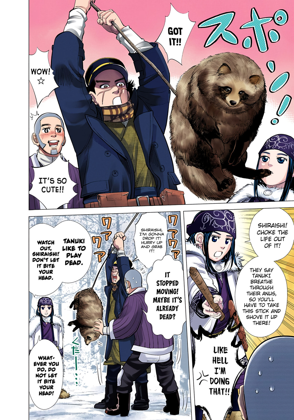 Golden Kamuy (Colored) Chapter 36 page 8 - 