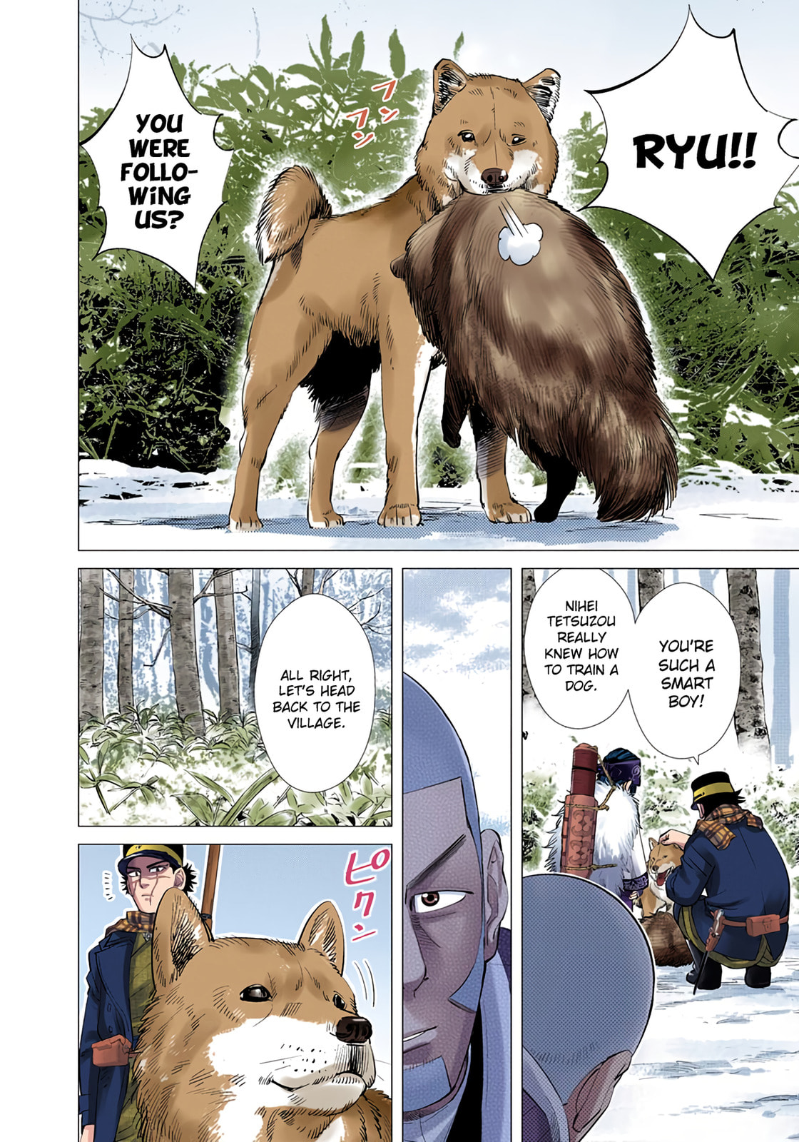 Golden Kamuy (Colored) Chapter 36 page 10 - 