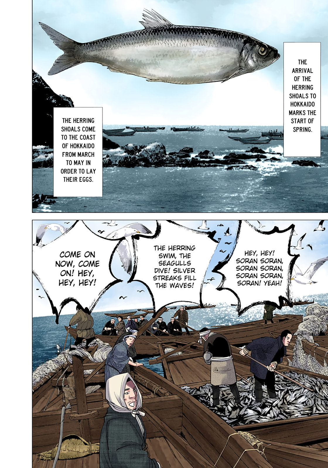 Golden Kamuy (Colored) Chapter 37 page 13 - 