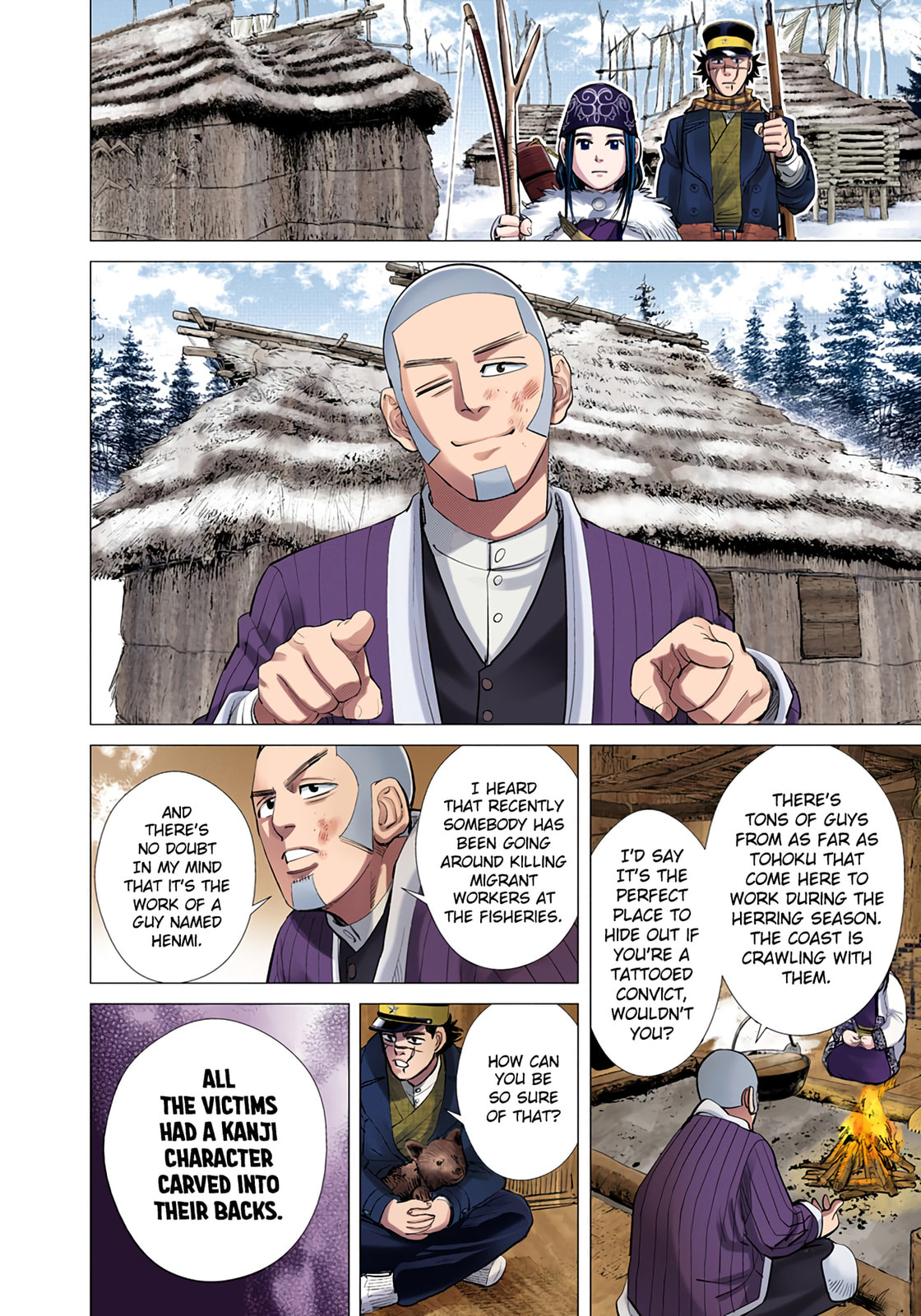 Golden Kamuy (Colored) Chapter 37 page 15 - 
