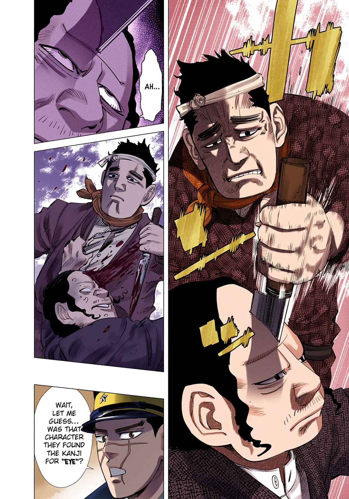 Golden Kamuy (Colored) Chapter 37 page 17 - 