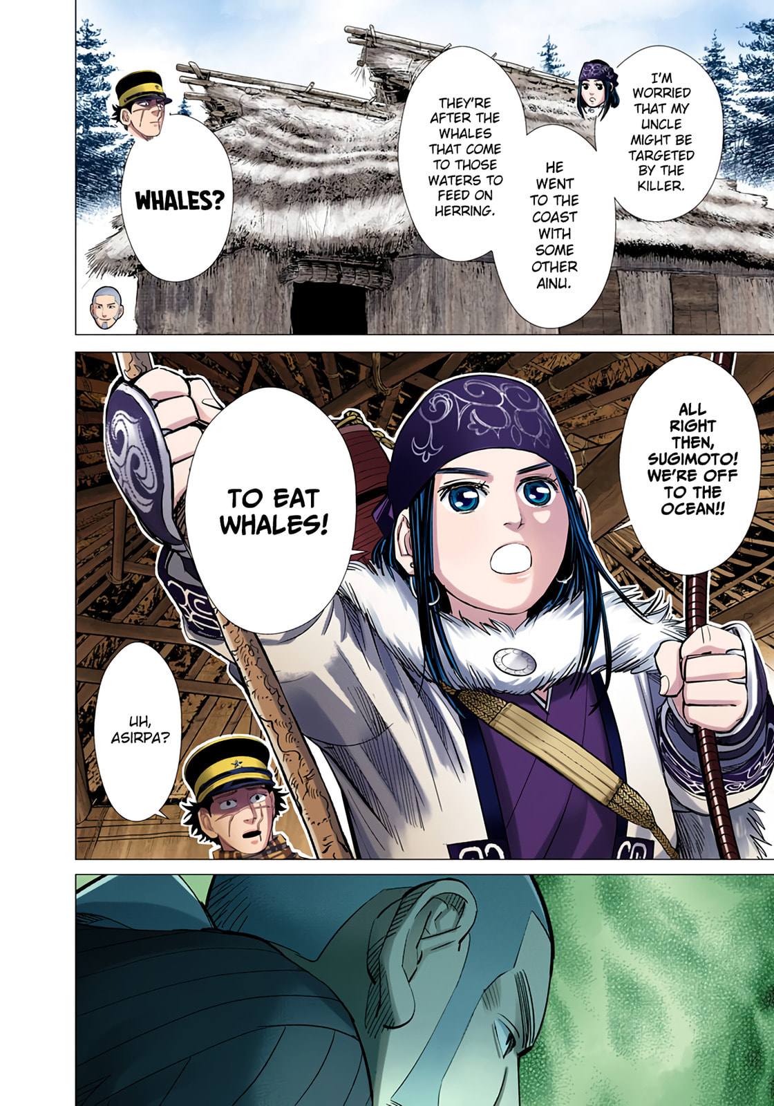 Golden Kamuy (Colored) Chapter 37 page 19 - 