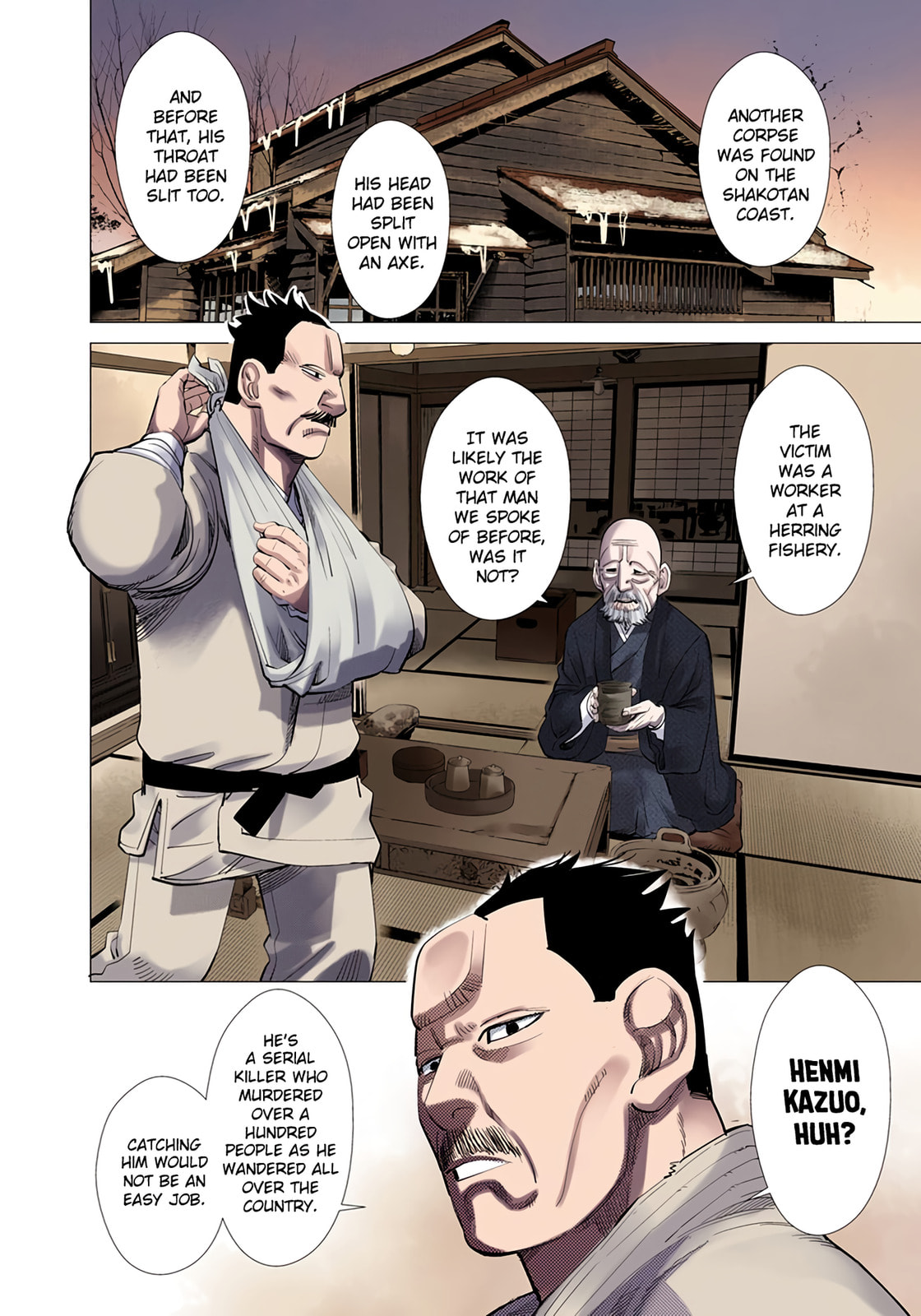 Golden Kamuy (Colored) Chapter 37 page 3 - 
