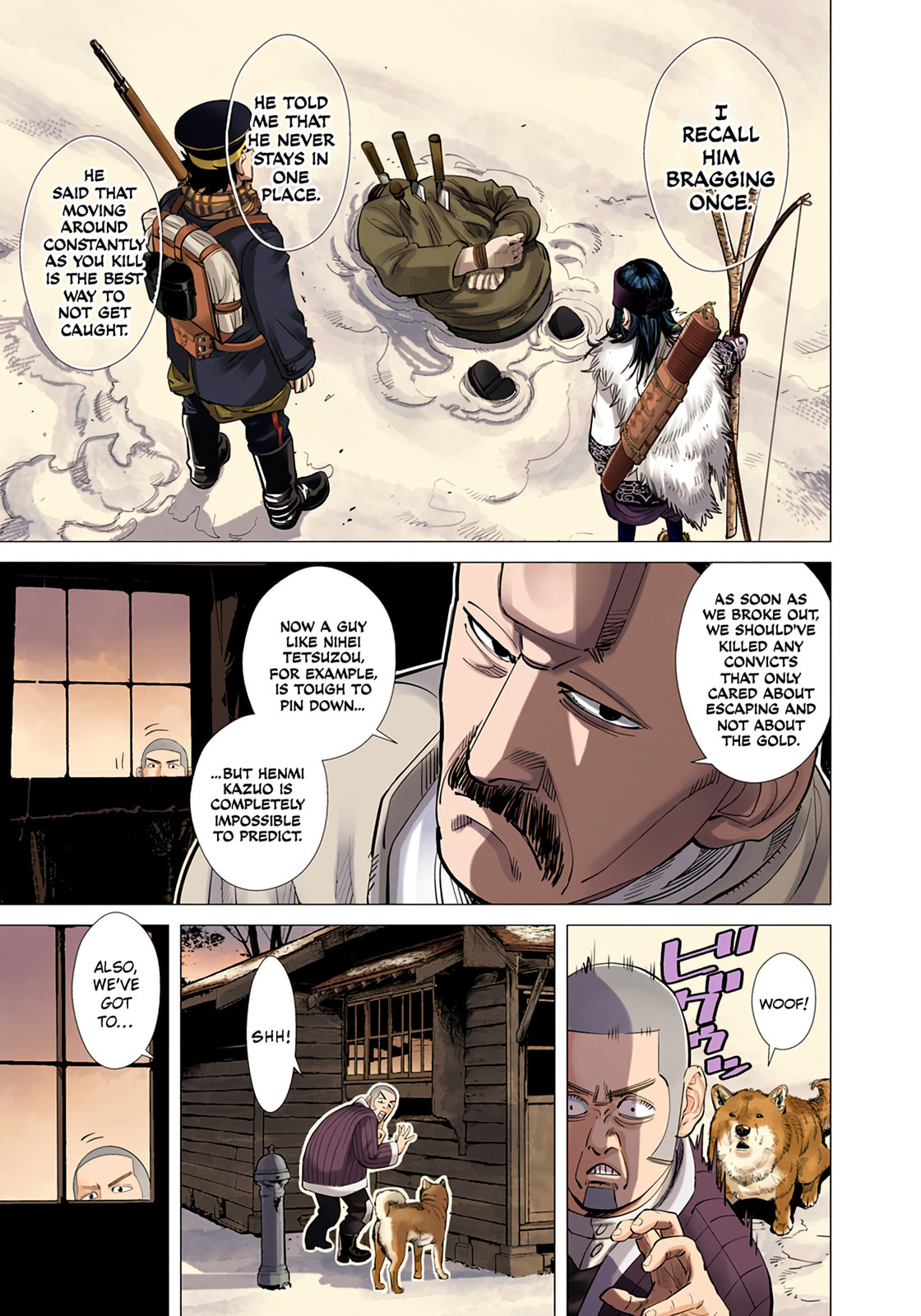 Golden Kamuy (Colored) Chapter 37 page 4 - 