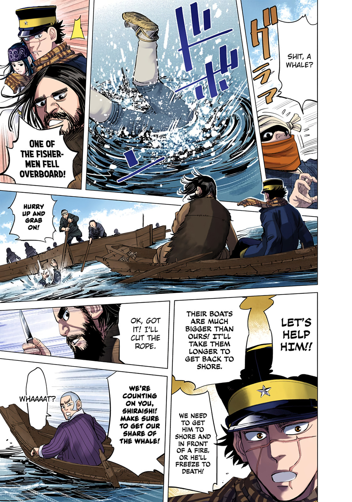 Golden Kamuy (Colored) Chapter 38 page 13 - 