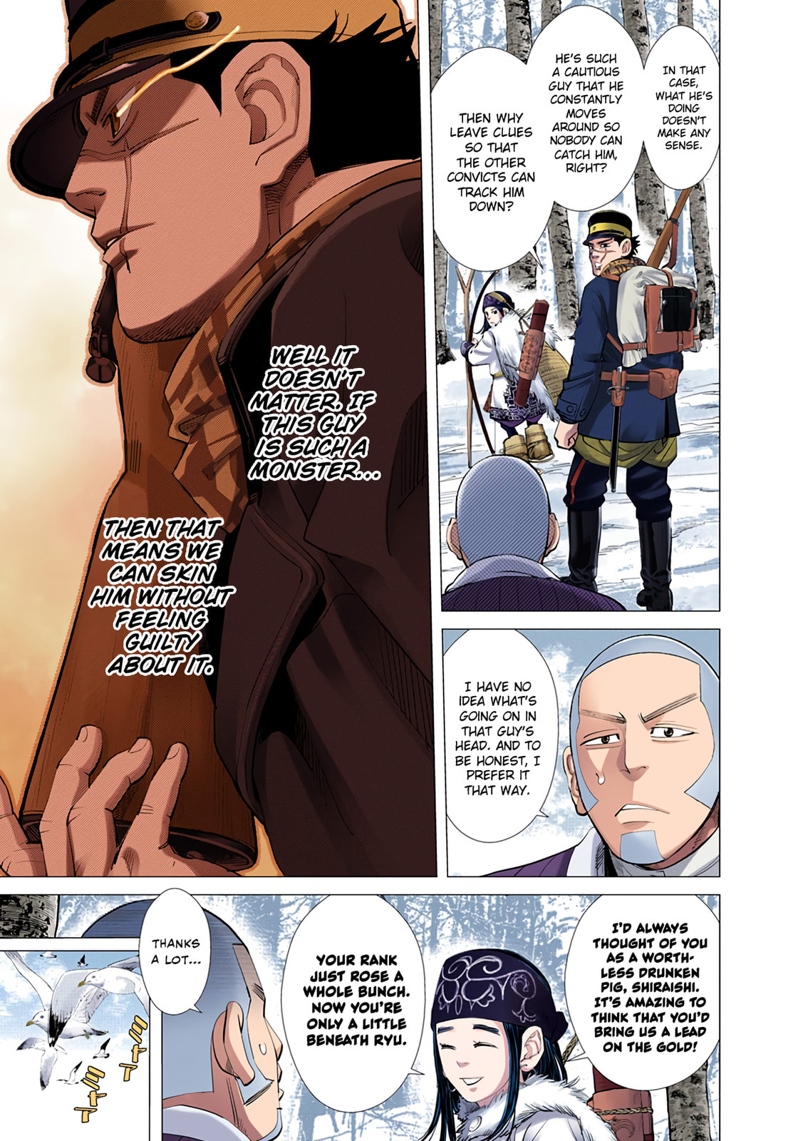 Golden Kamuy (Colored) Chapter 38 page 5 - 