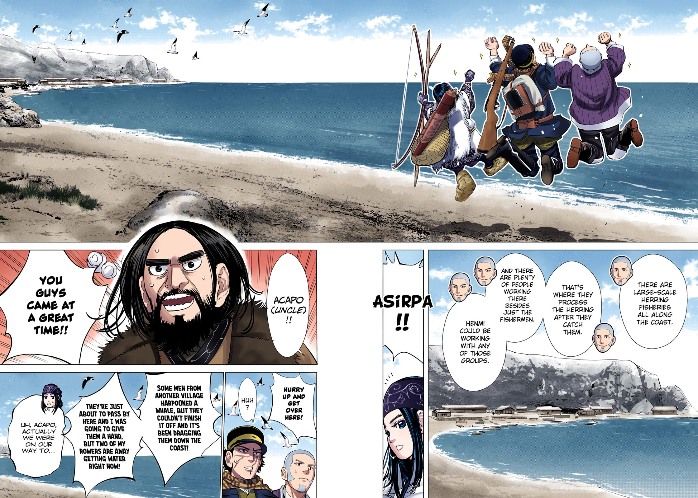 Golden Kamuy (Colored) Chapter 38 page 6 - 