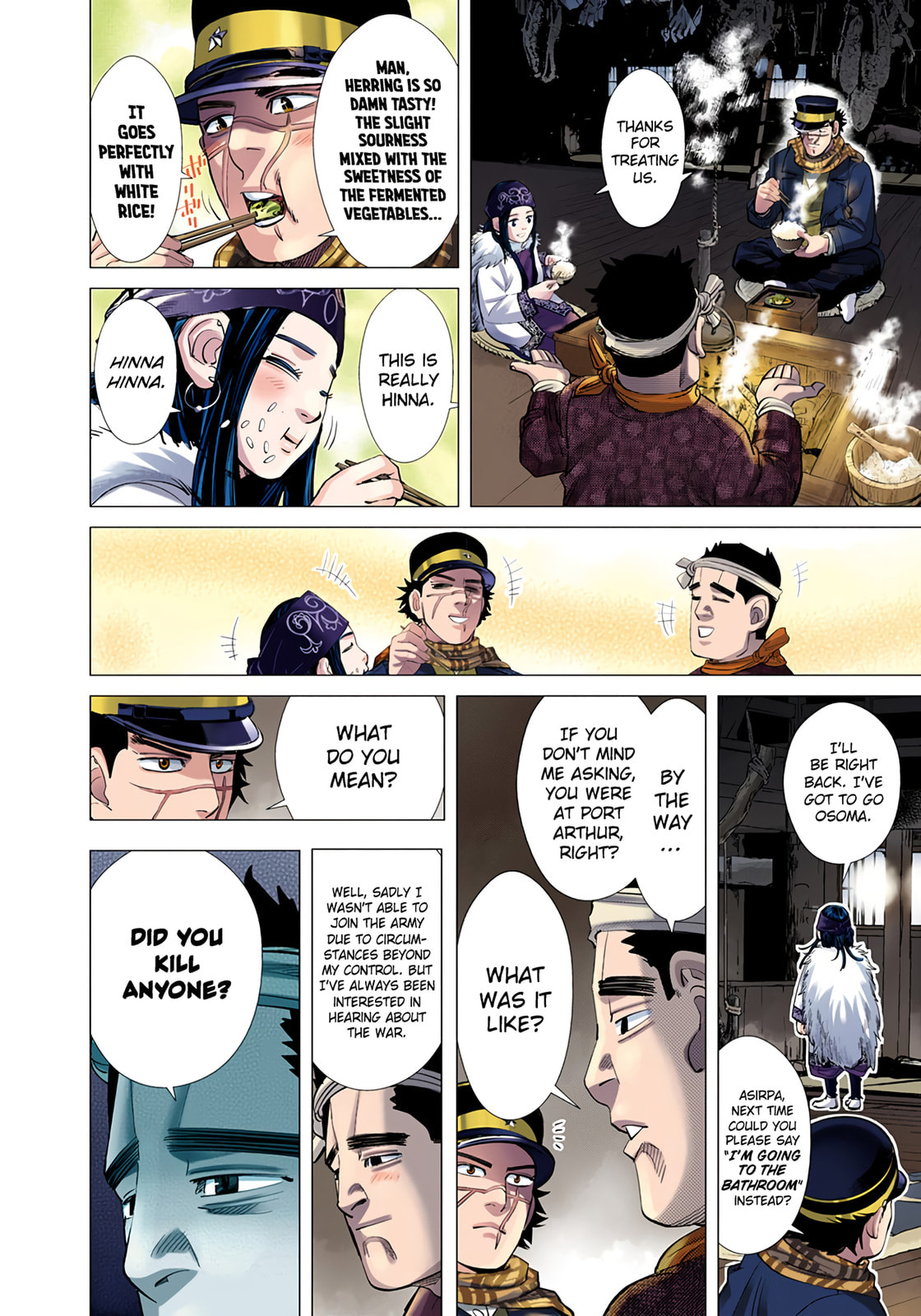 Golden Kamuy (Colored) Chapter 39 page 20 - 