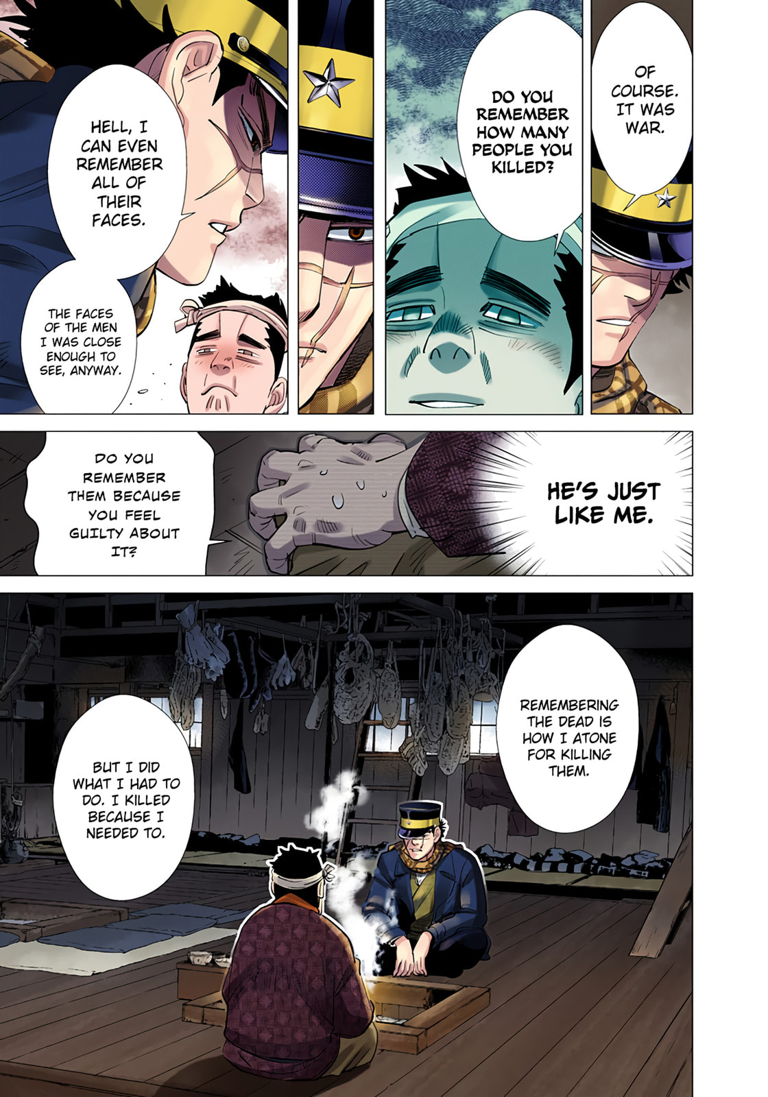 Golden Kamuy (Colored) Chapter 39 page 21 - 