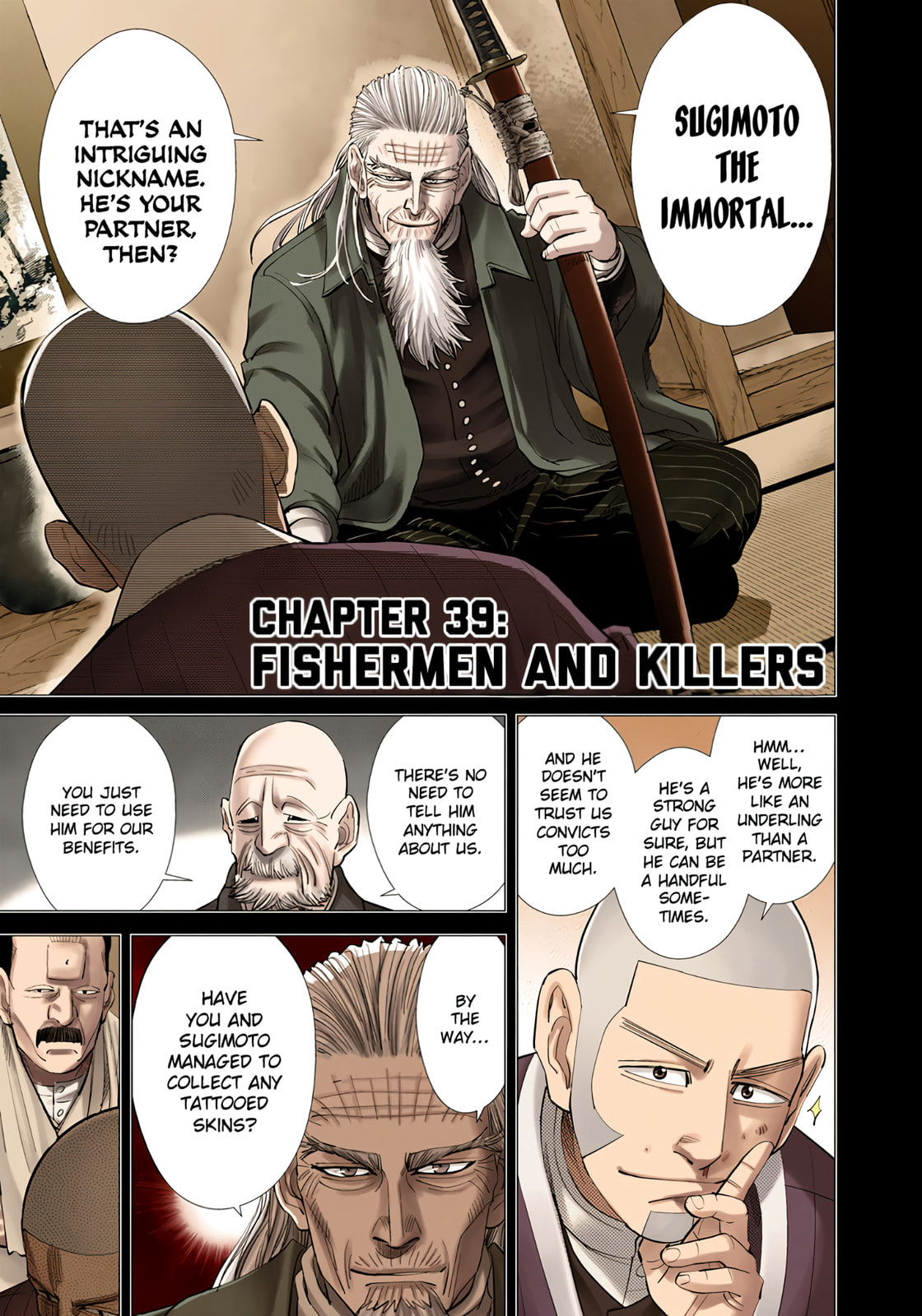 Golden Kamuy (Colored) Chapter 39 page 5 - 