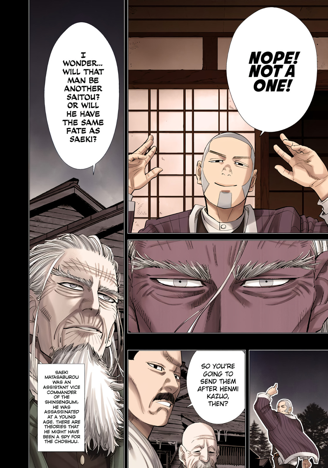 Golden Kamuy (Colored) Chapter 39 page 6 - 