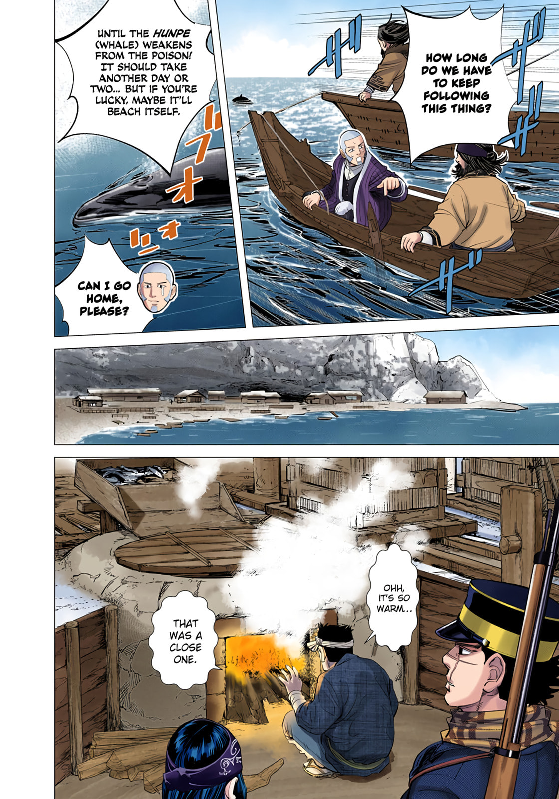 Golden Kamuy (Colored) Chapter 39 page 8 - 