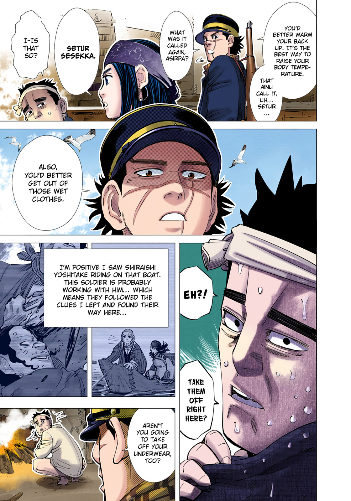 Golden Kamuy (Colored) Chapter 39 page 9 - 
