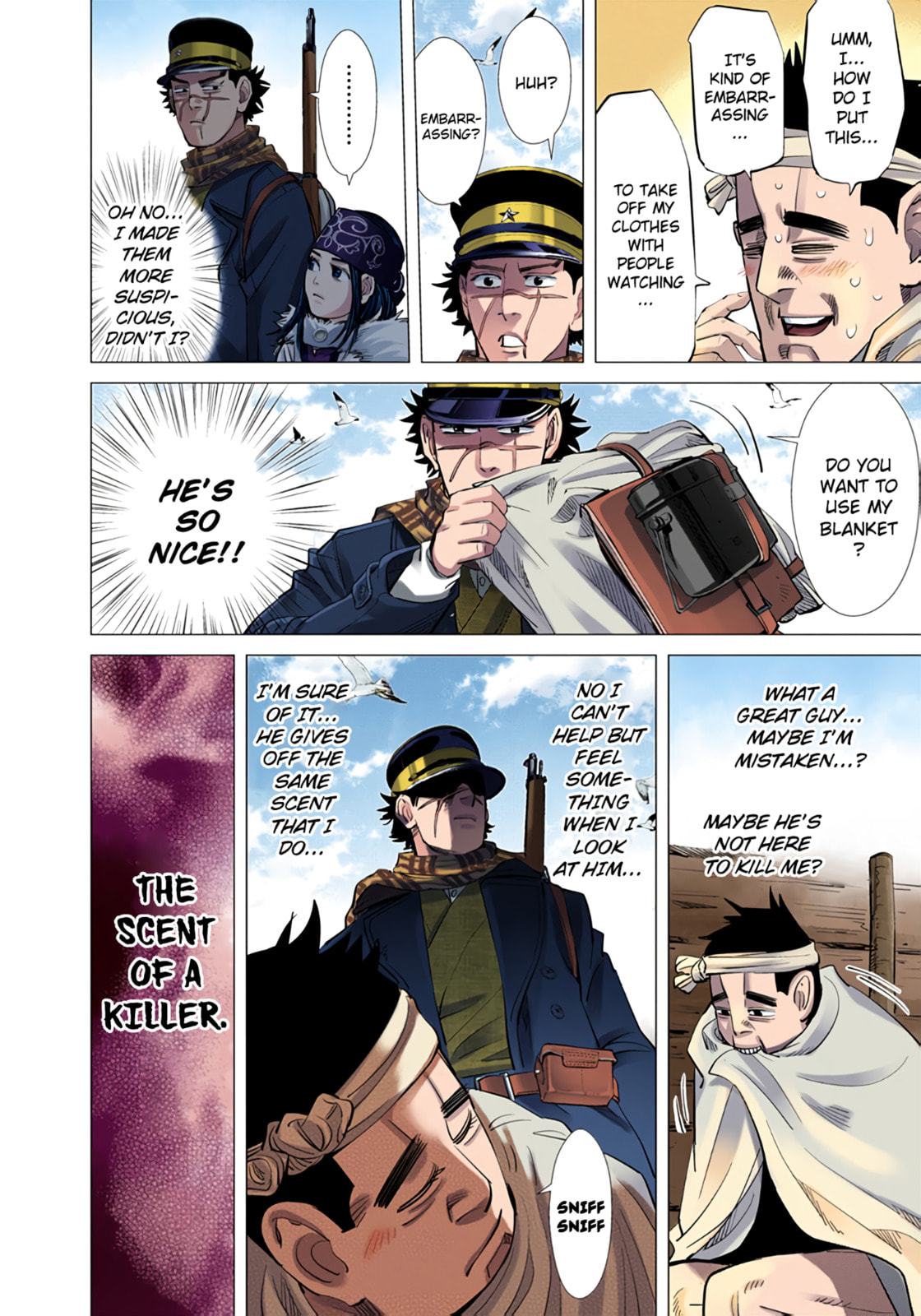Golden Kamuy (Colored) Chapter 39 page 10 - 