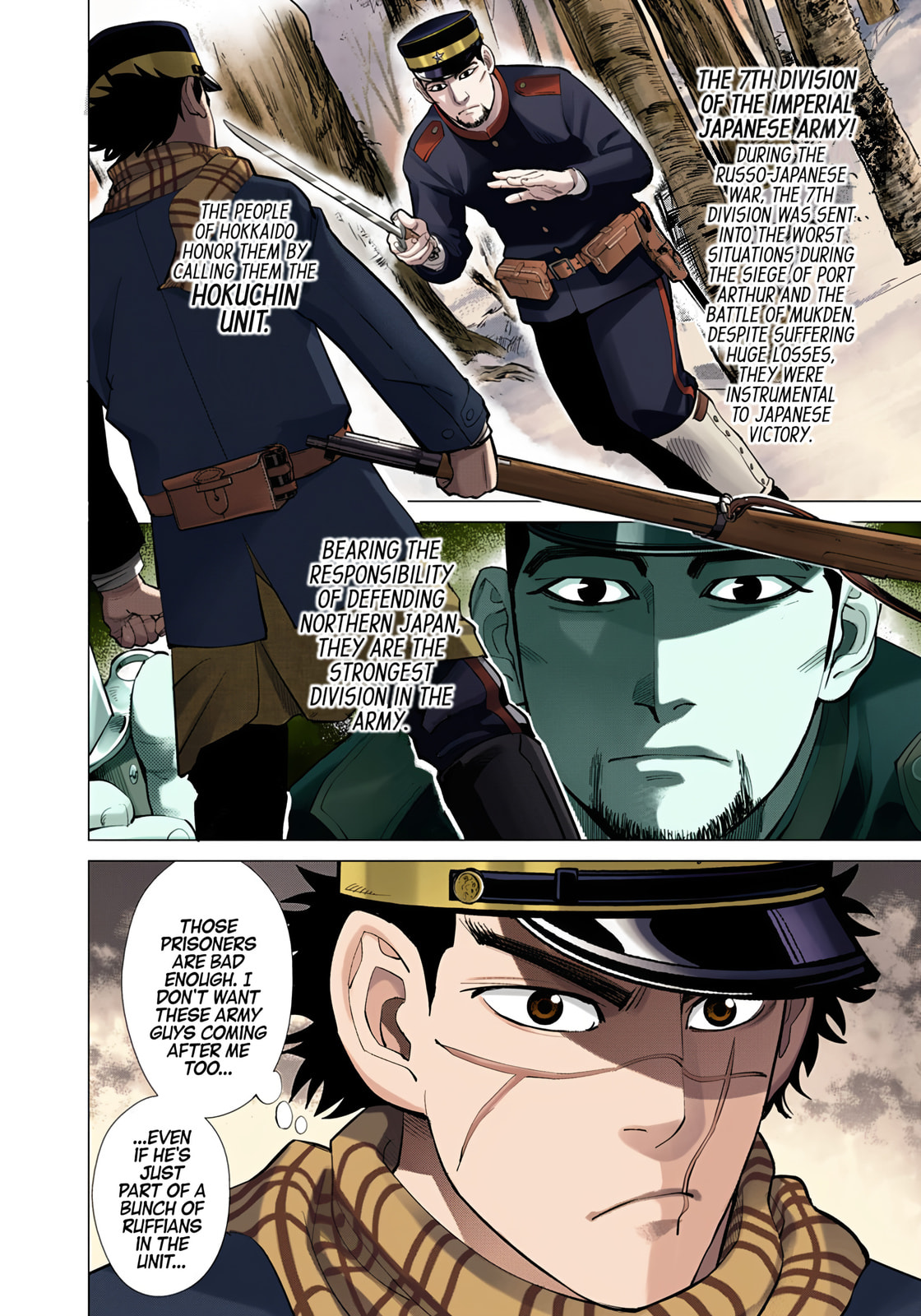 Golden Kamuy (Colored) Chapter 4 page 2 - 