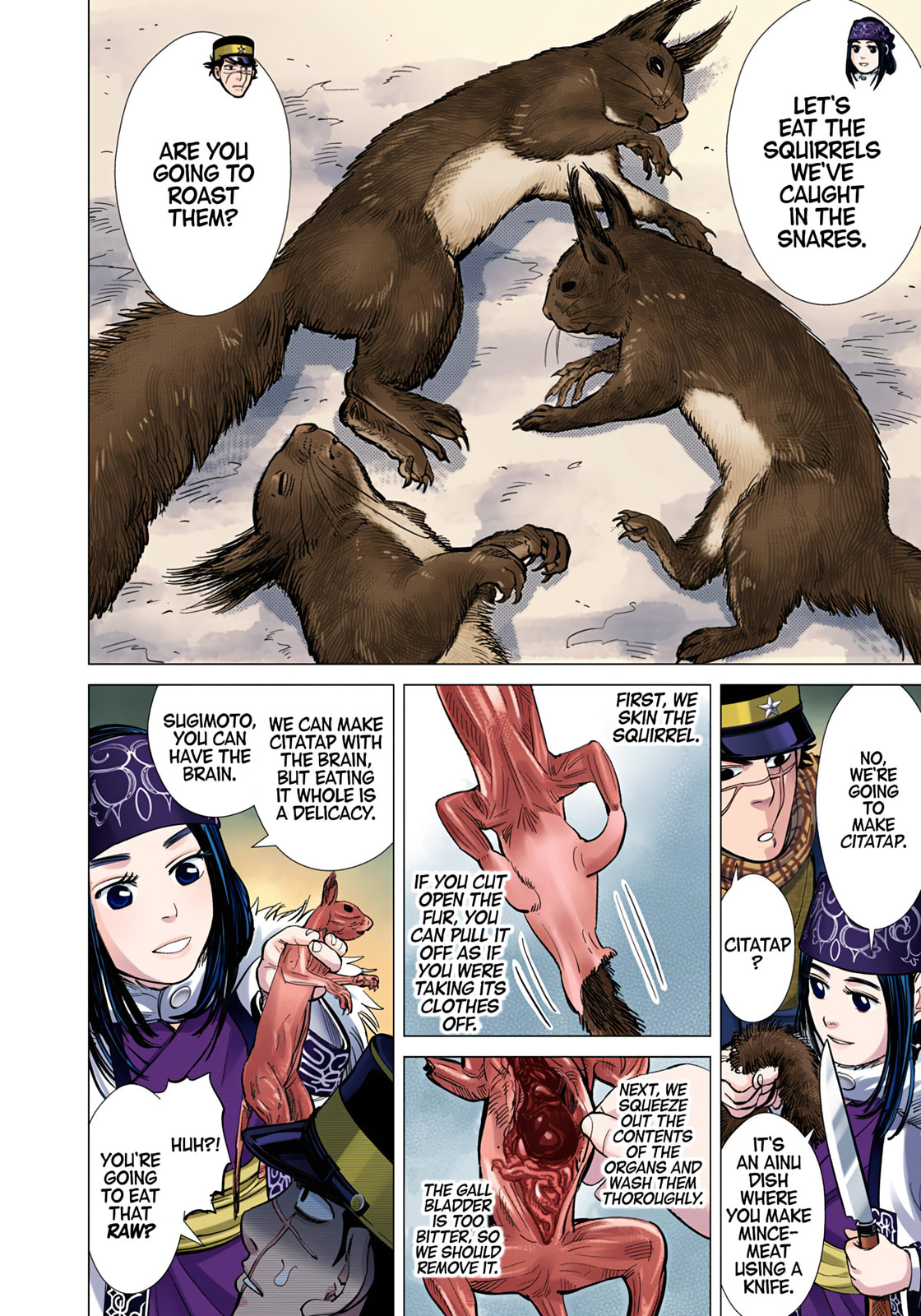 Golden Kamuy (Colored) Chapter 4 page 11 - 