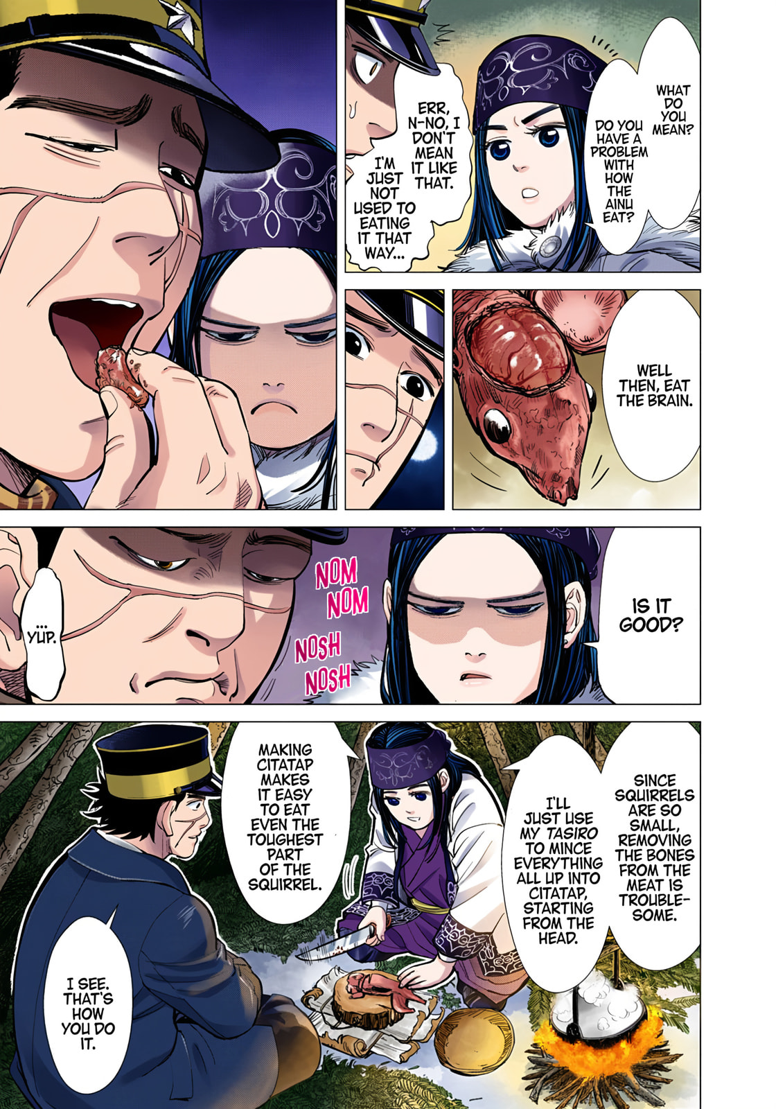 Golden Kamuy (Colored) Chapter 4 page 12 - 