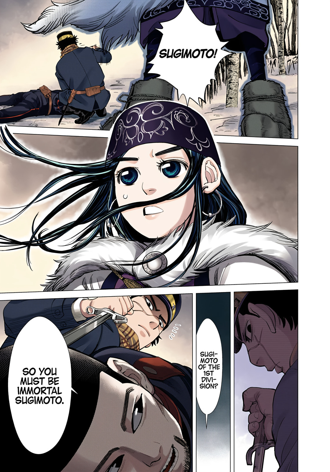 Golden Kamuy (Colored) Chapter 4 page 6 - 