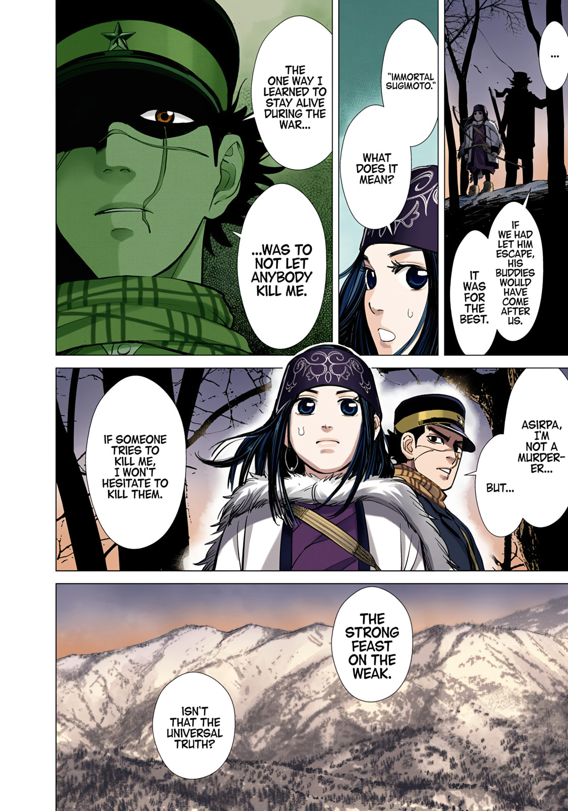 Golden Kamuy (Colored) Chapter 4 page 9 - 