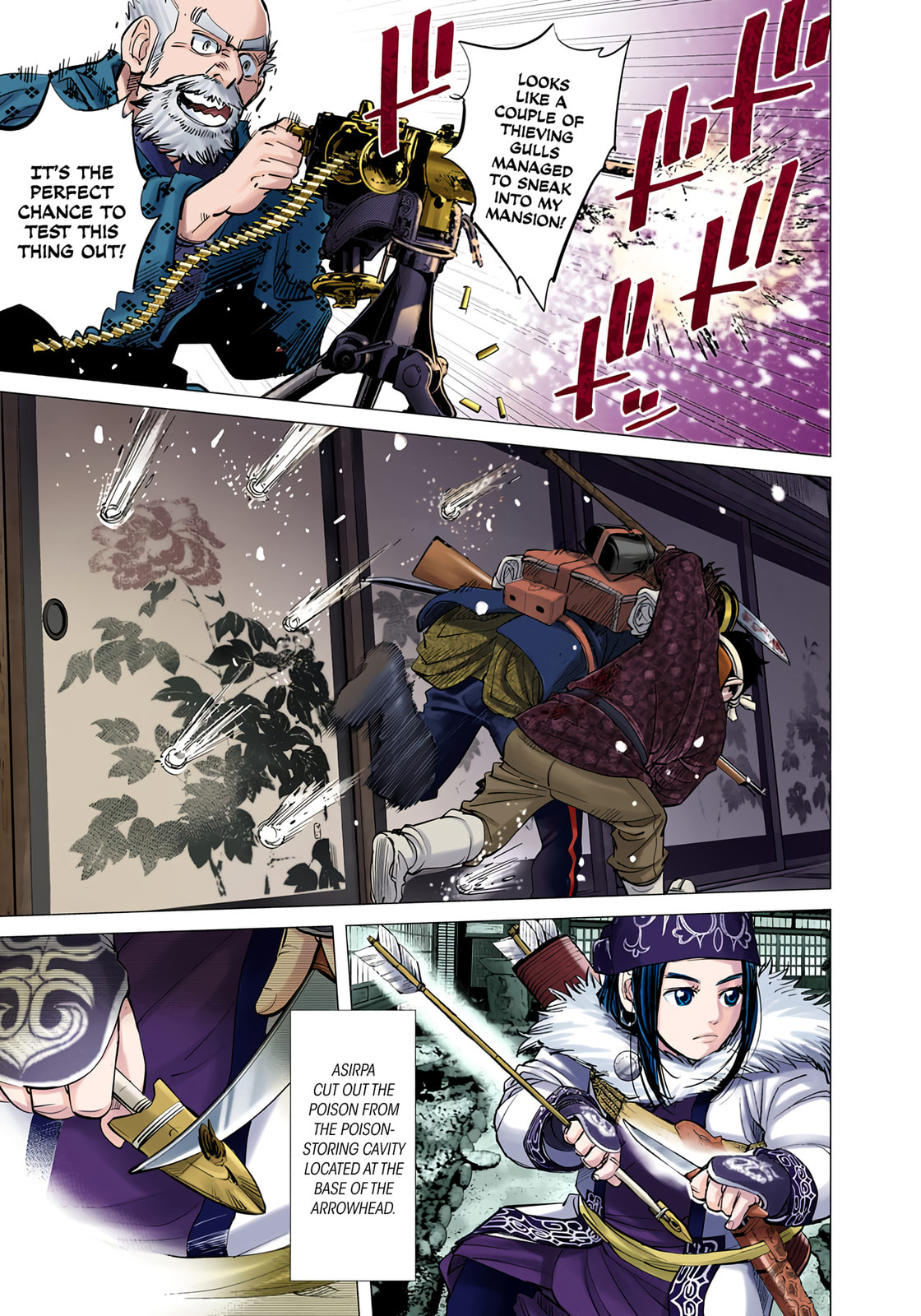 Golden Kamuy (Colored) Chapter 40 page 13 - 