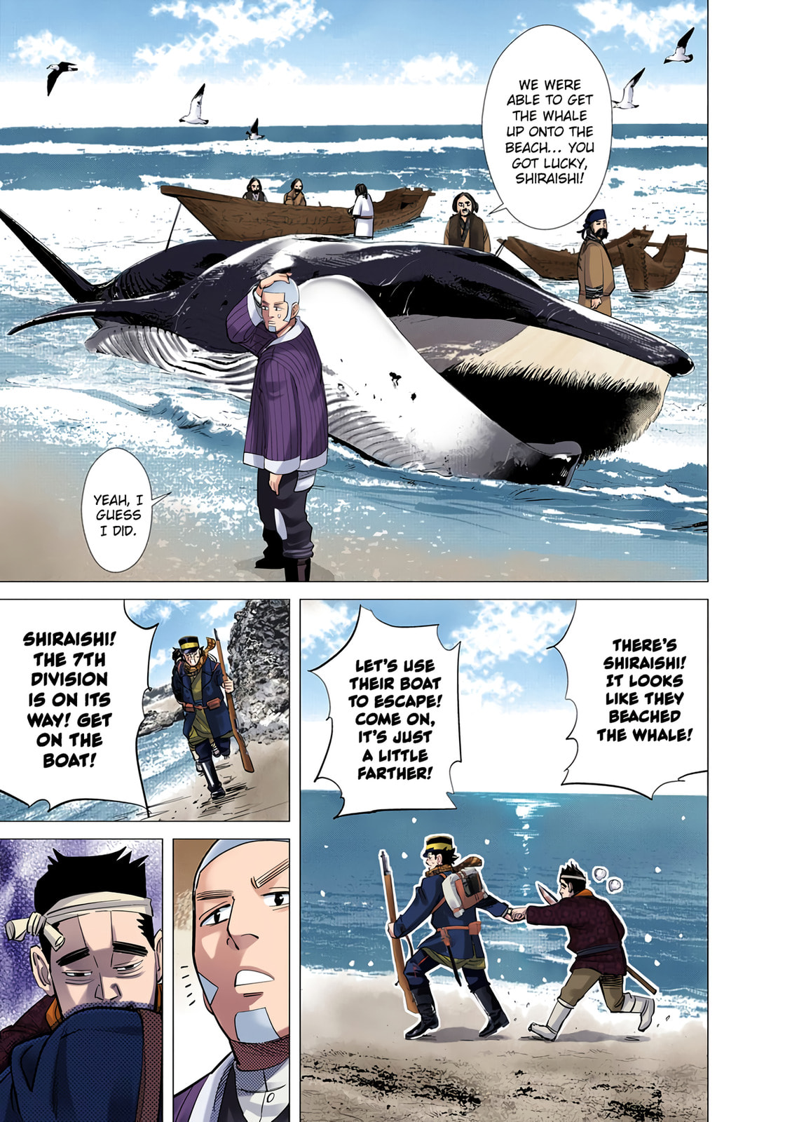 Golden Kamuy (Colored) Chapter 40 page 15 - 