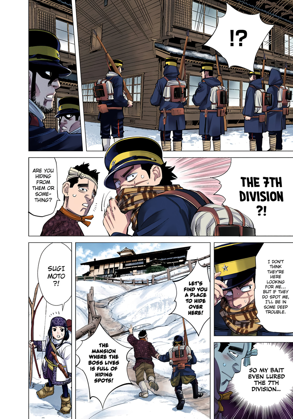 Golden Kamuy (Colored) Chapter 40 page 4 - 