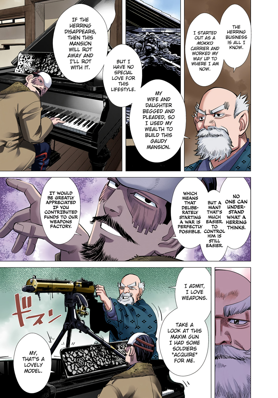 Golden Kamuy (Colored) Chapter 40 page 7 - 