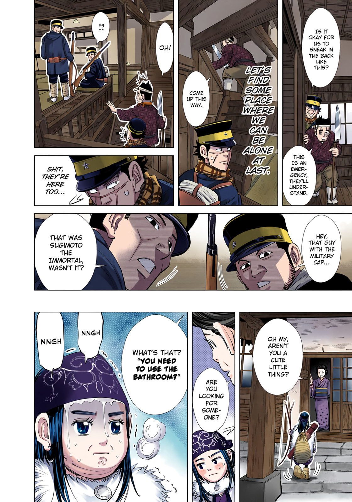 Golden Kamuy (Colored) Chapter 40 page 8 - 