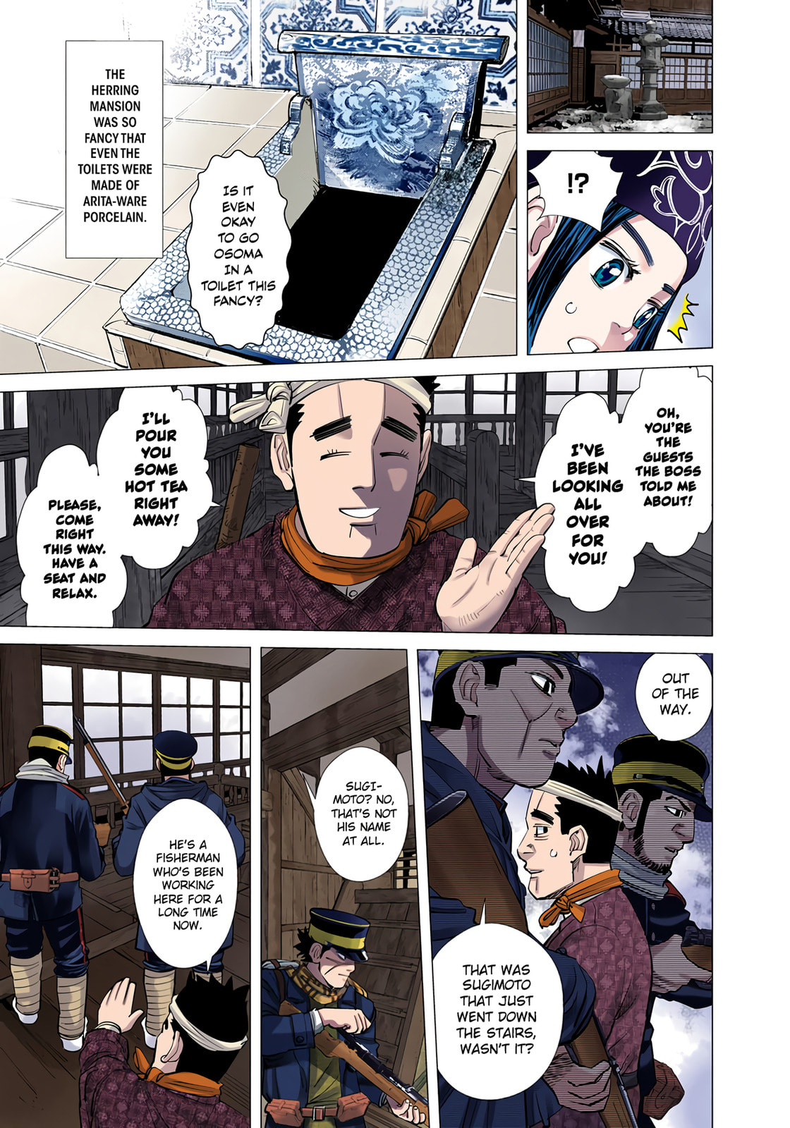 Golden Kamuy (Colored) Chapter 40 page 9 - 