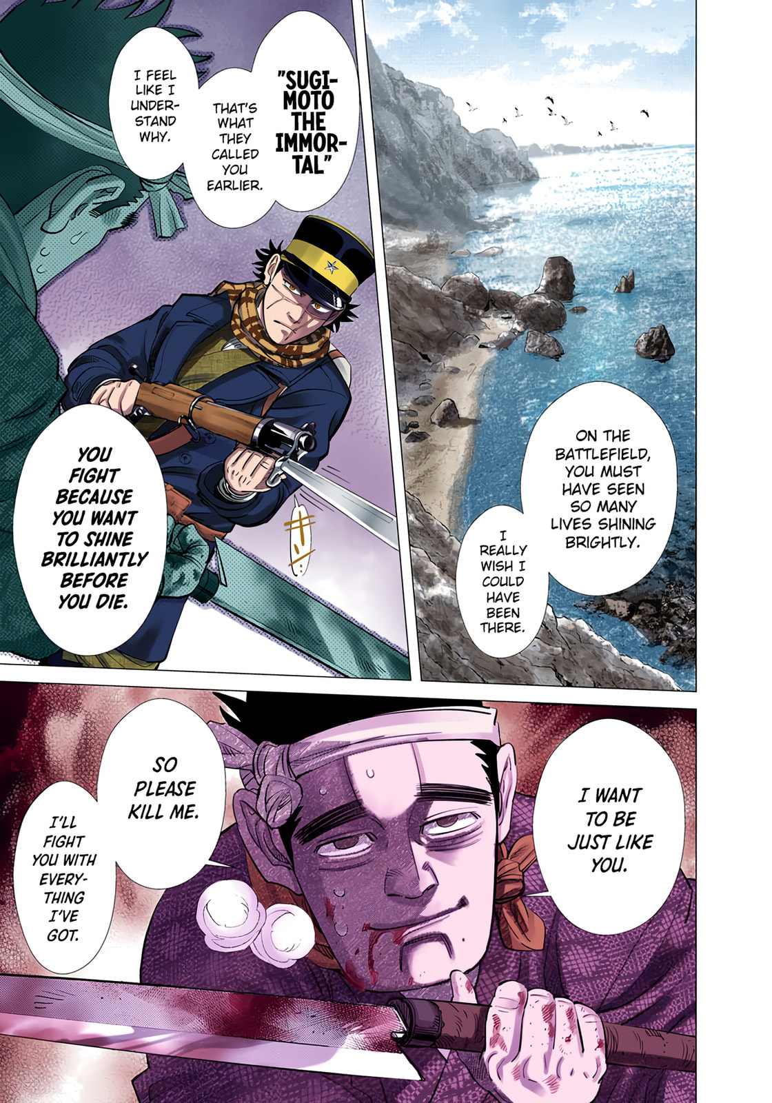 Golden Kamuy (Colored) Chapter 41 page 2 - 