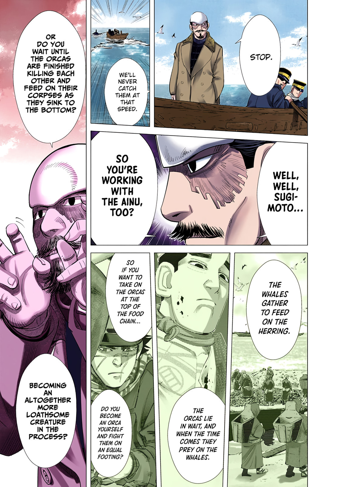 Golden Kamuy (Colored) Chapter 41 page 16 - 