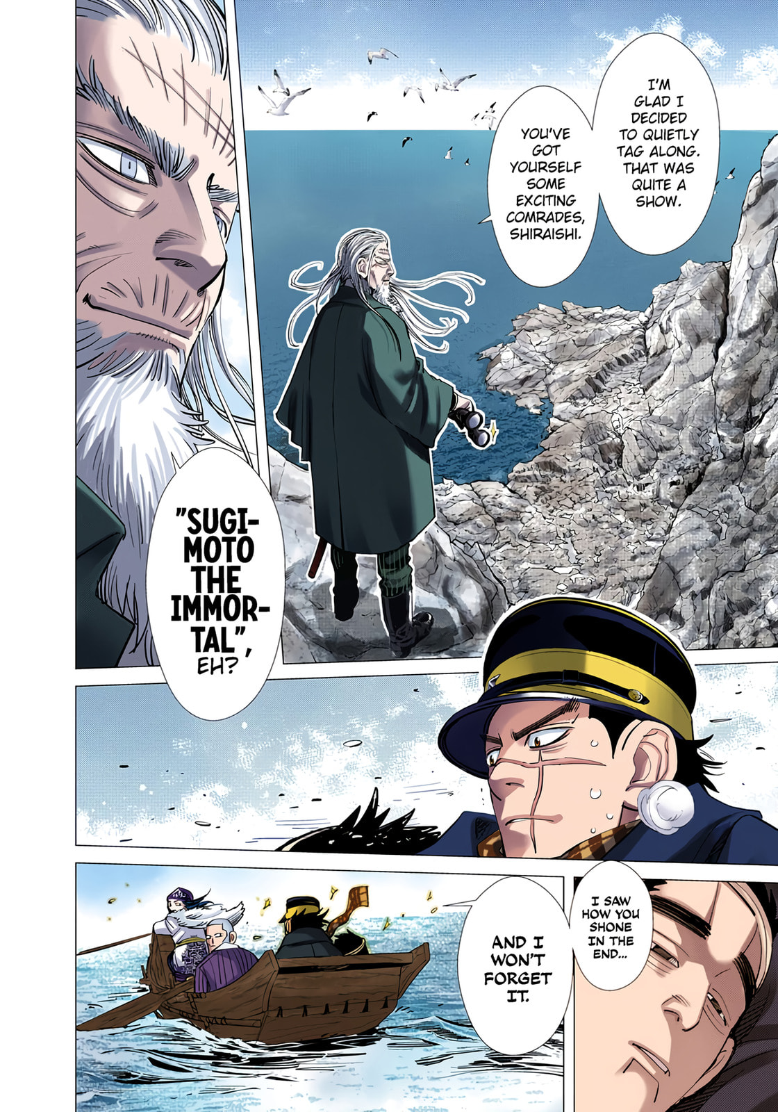 Golden Kamuy (Colored) Chapter 41 page 17 - 