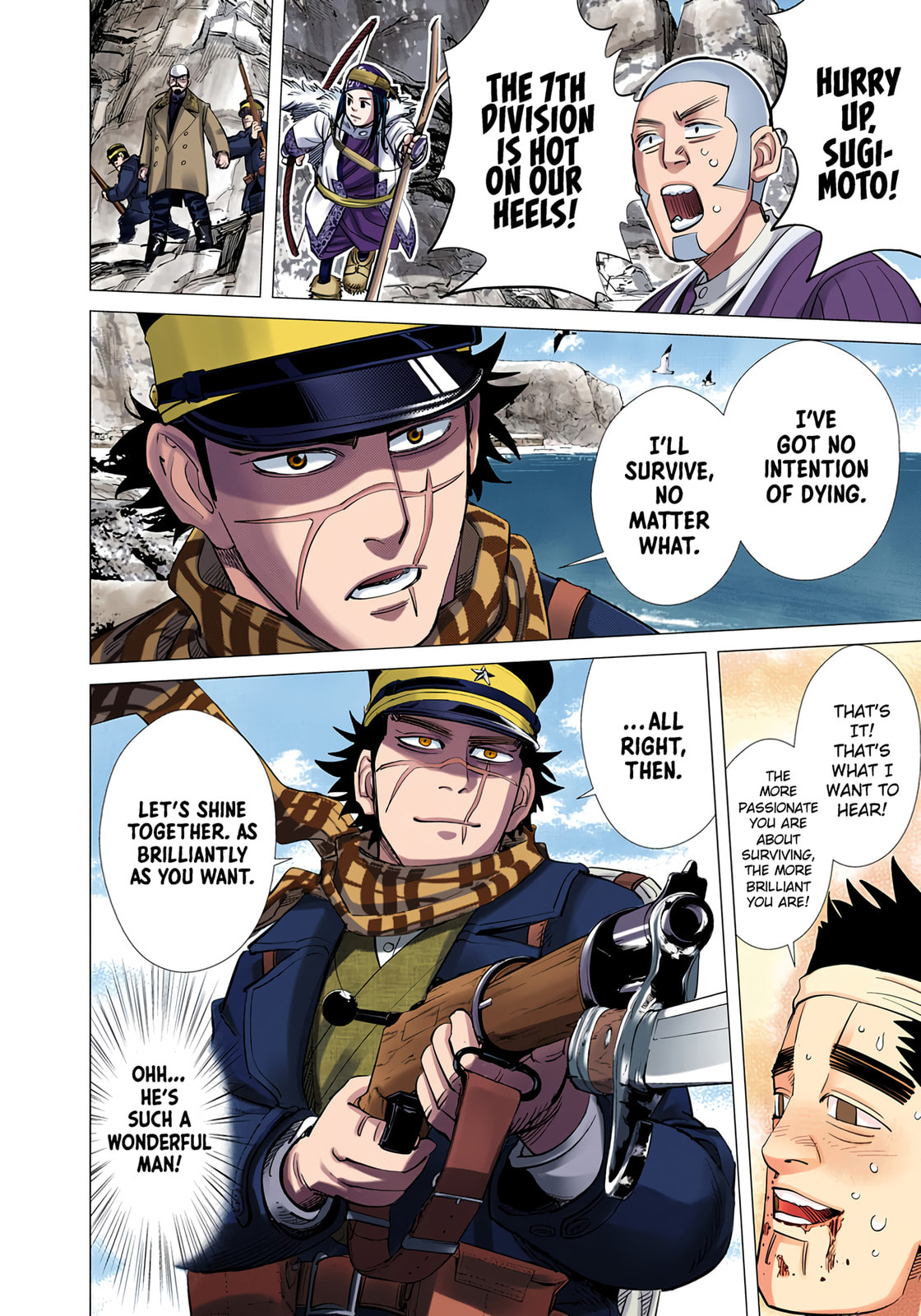 Golden Kamuy (Colored) Chapter 41 page 3 - 