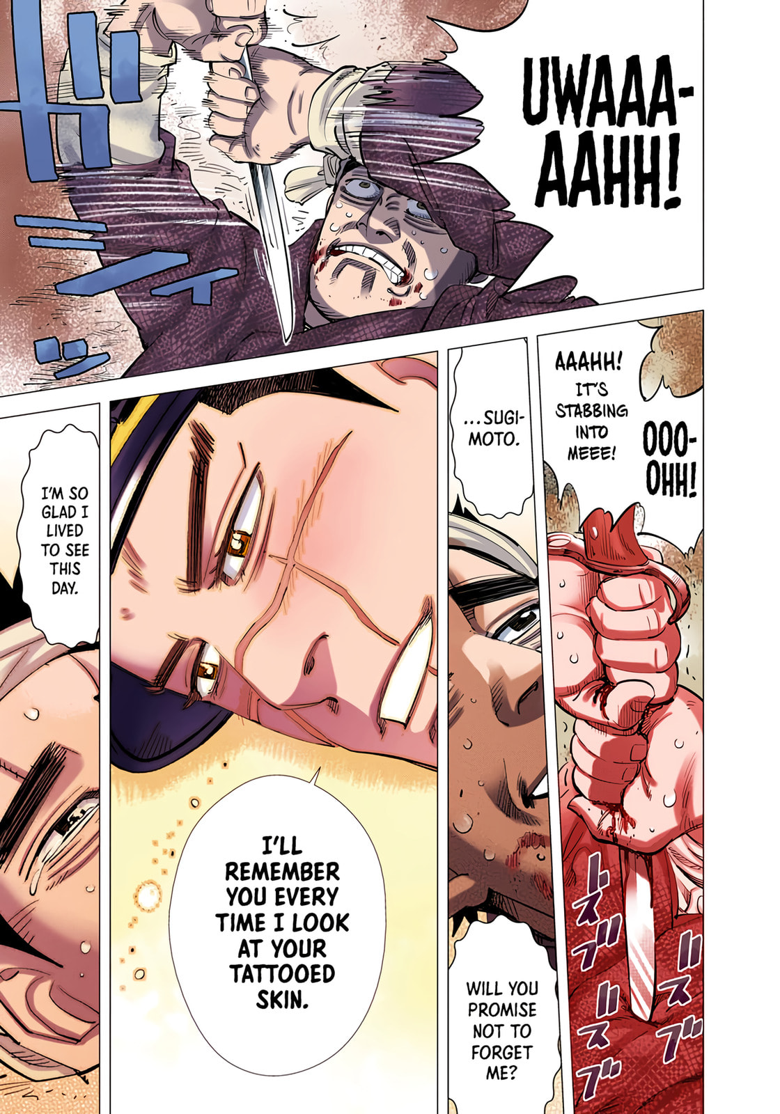 Golden Kamuy (Colored) Chapter 41 page 6 - 