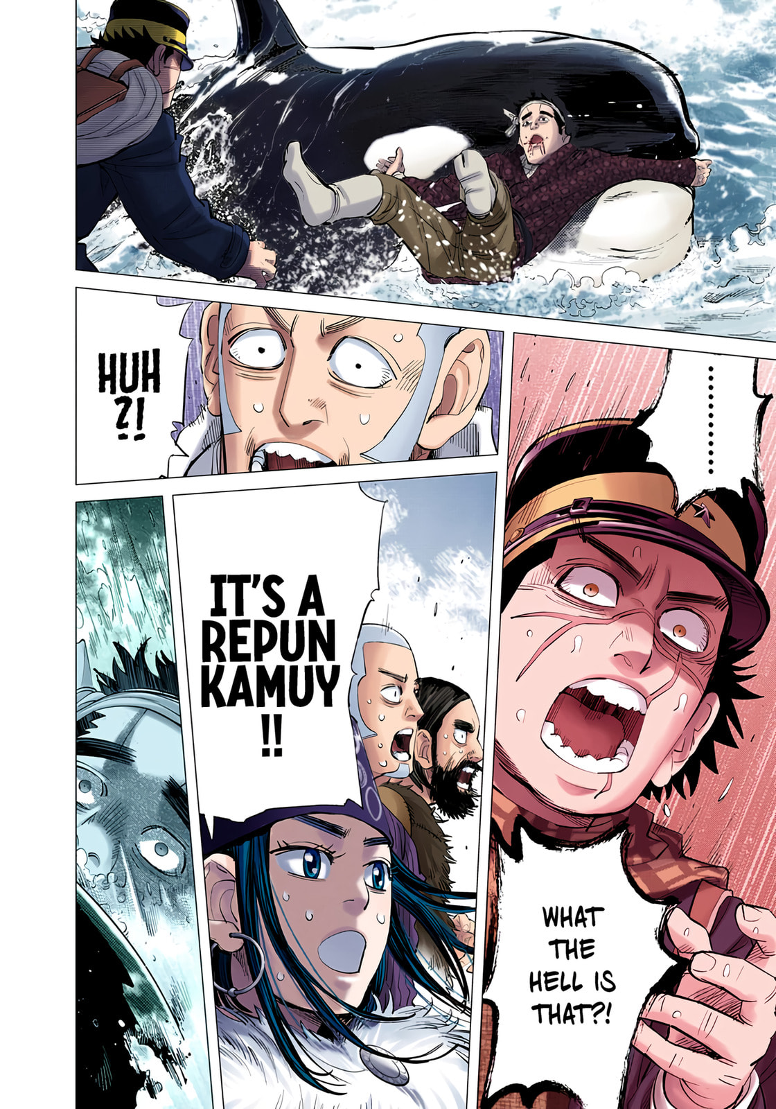 Golden Kamuy (Colored) Chapter 41 page 8 - 