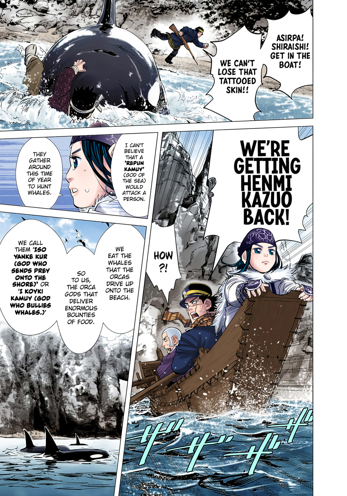 Golden Kamuy (Colored) Chapter 41 page 9 - 