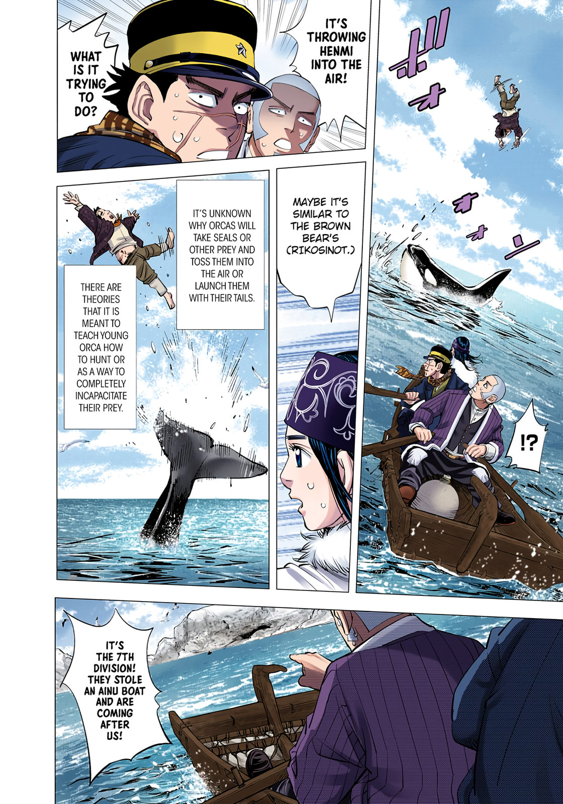 Golden Kamuy (Colored) Chapter 41 page 10 - 