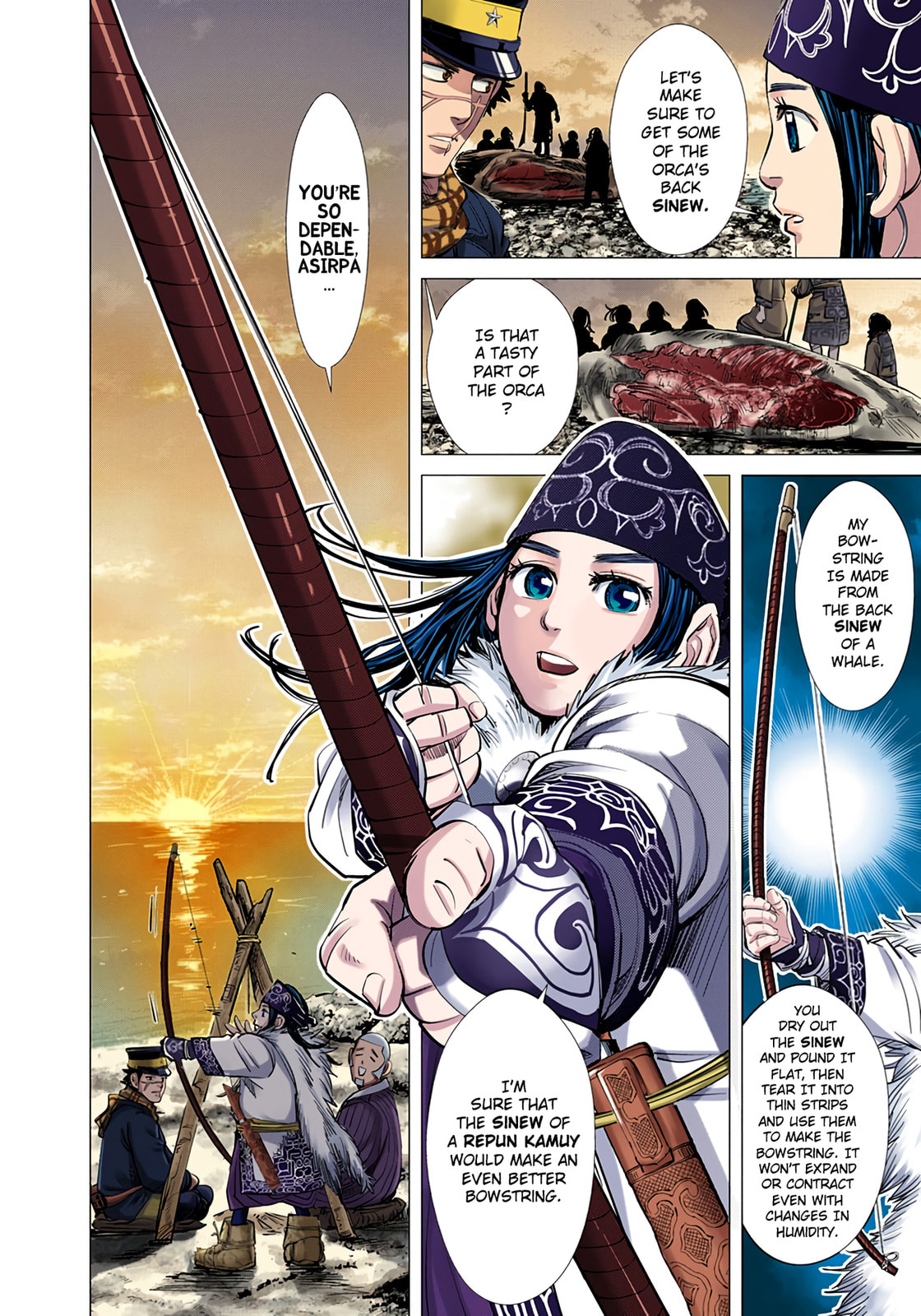 Golden Kamuy (Colored) Chapter 42 page 12 - 