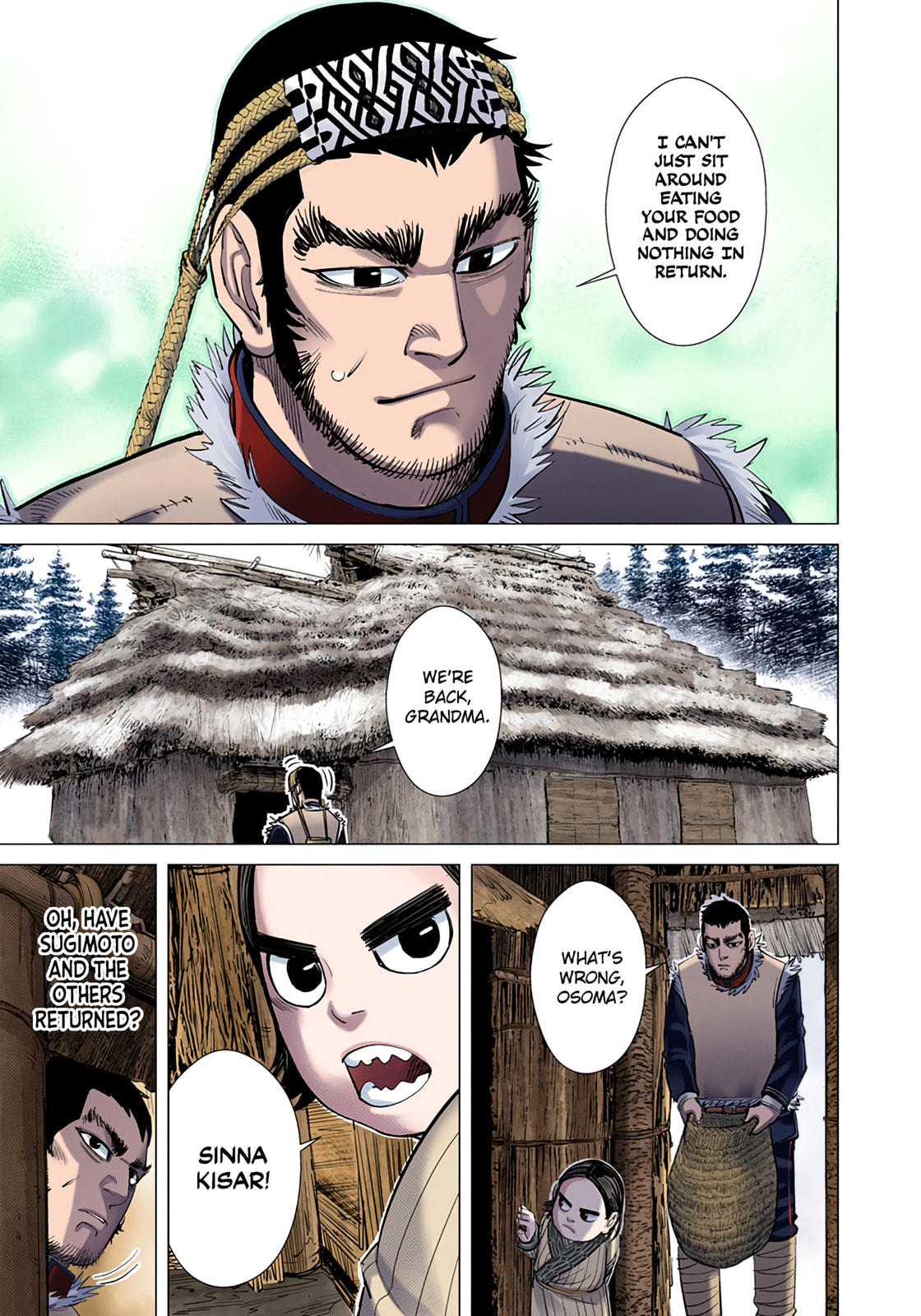 Golden Kamuy (Colored) Chapter 42 page 17 - 