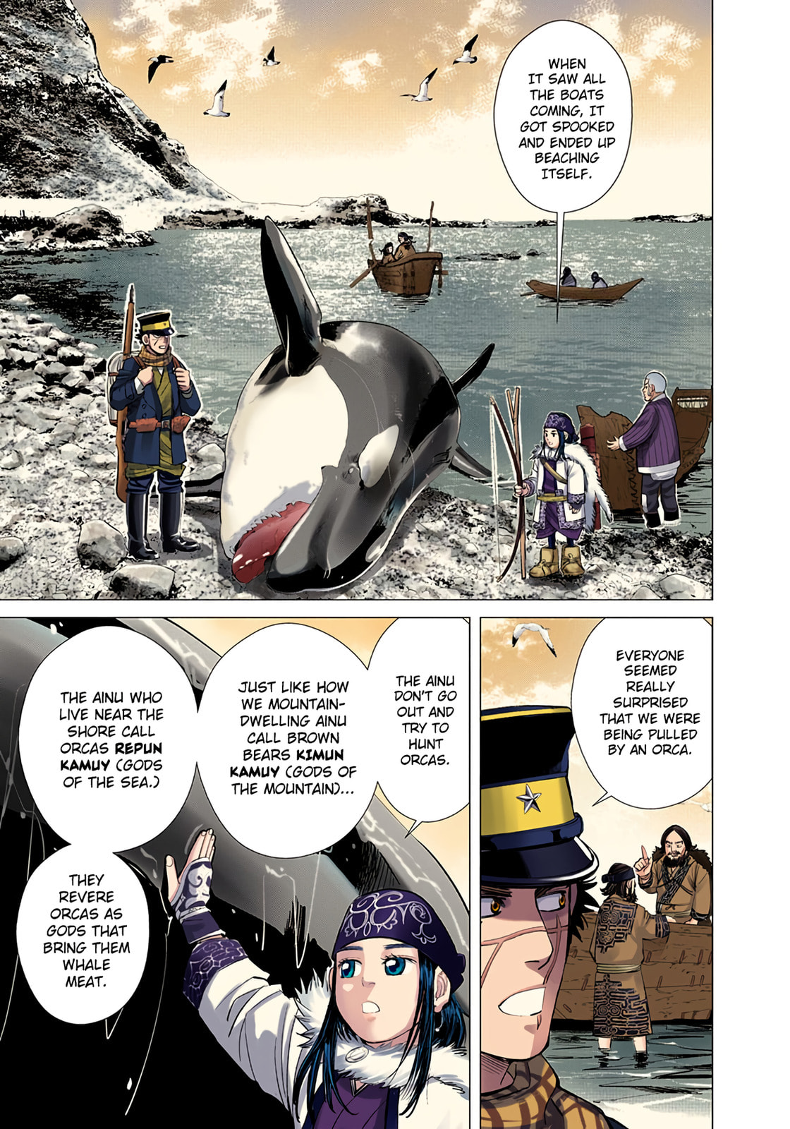 Golden Kamuy (Colored) Chapter 42 page 5 - 