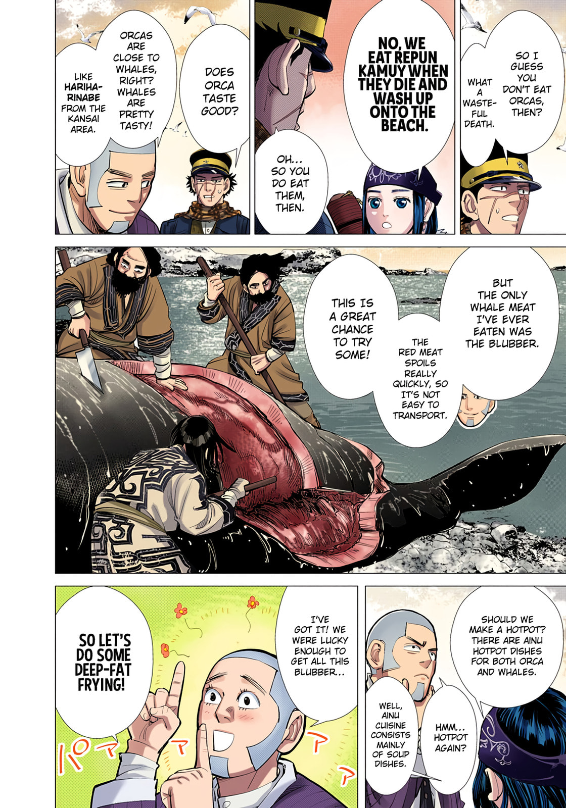 Golden Kamuy (Colored) Chapter 42 page 6 - 