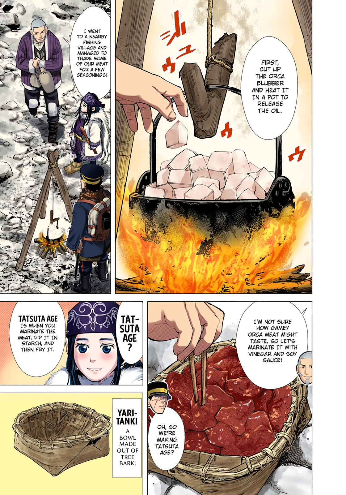 Golden Kamuy (Colored) Chapter 42 page 7 - 