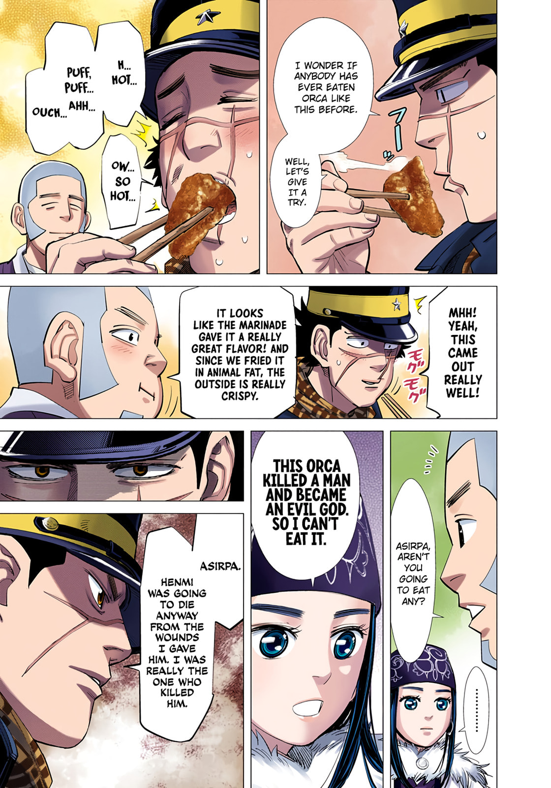 Golden Kamuy (Colored) Chapter 42 page 9 - 