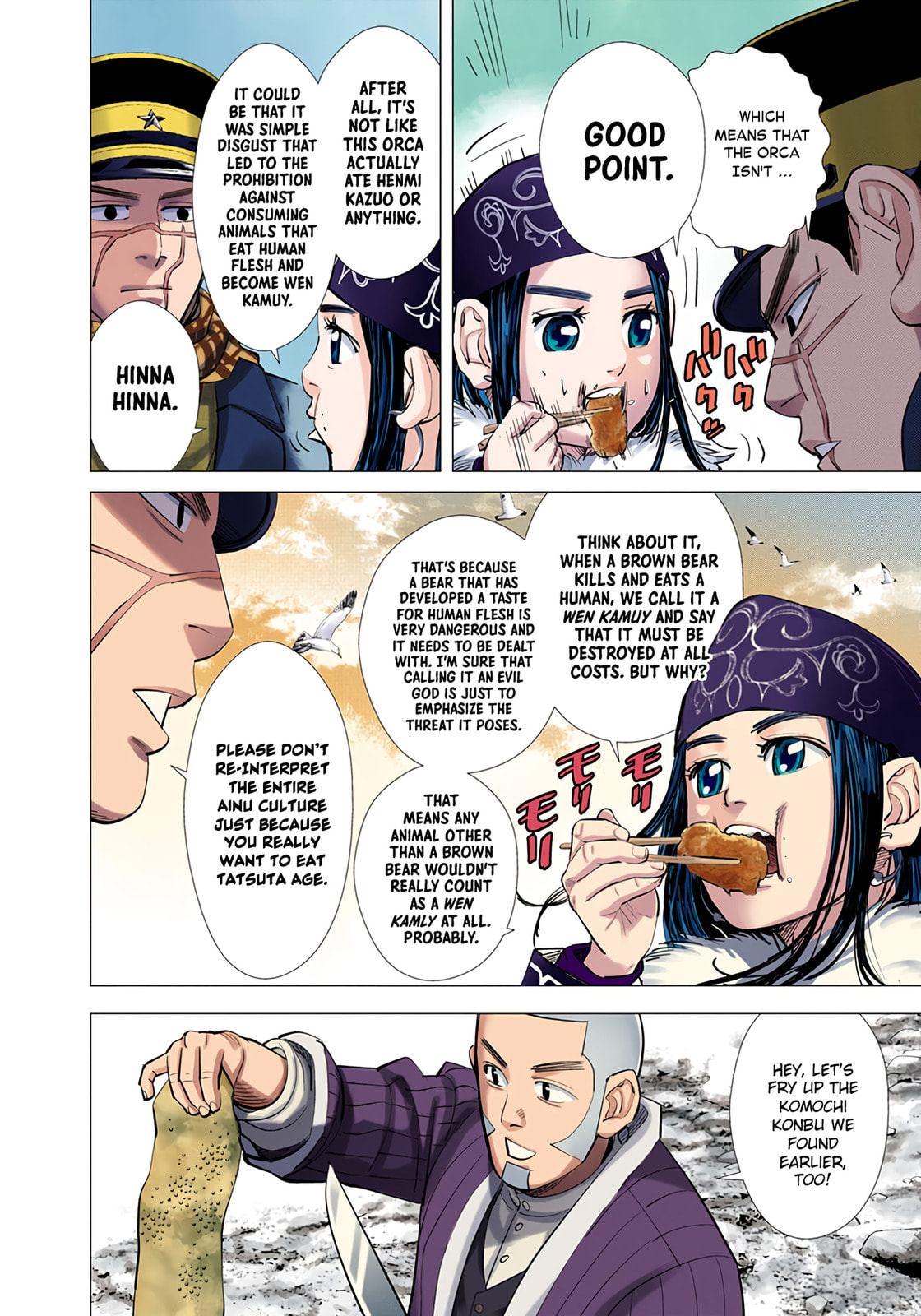 Golden Kamuy (Colored) Chapter 42 page 10 - 