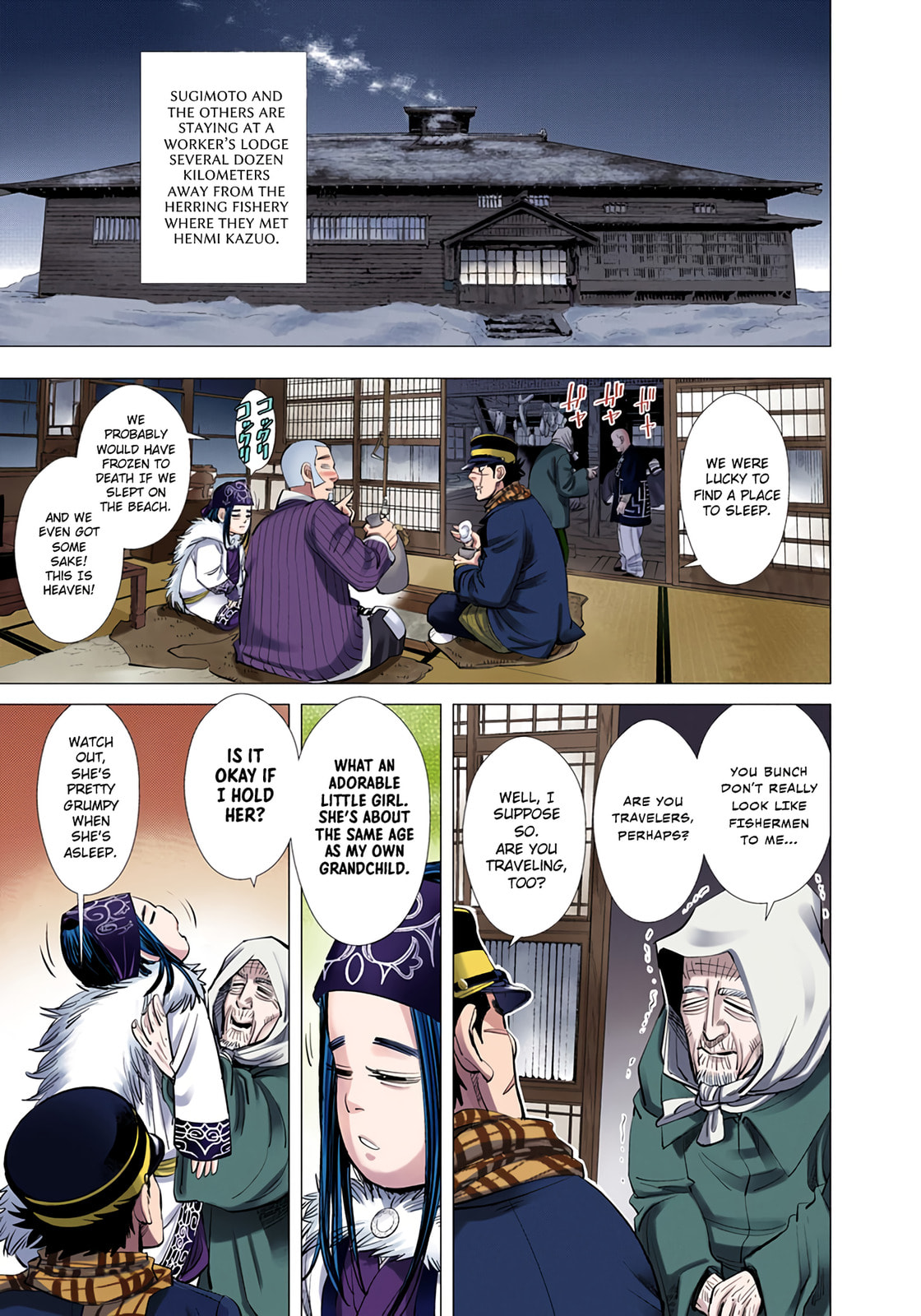 Golden Kamuy (Colored) Chapter 43 page 14 - 